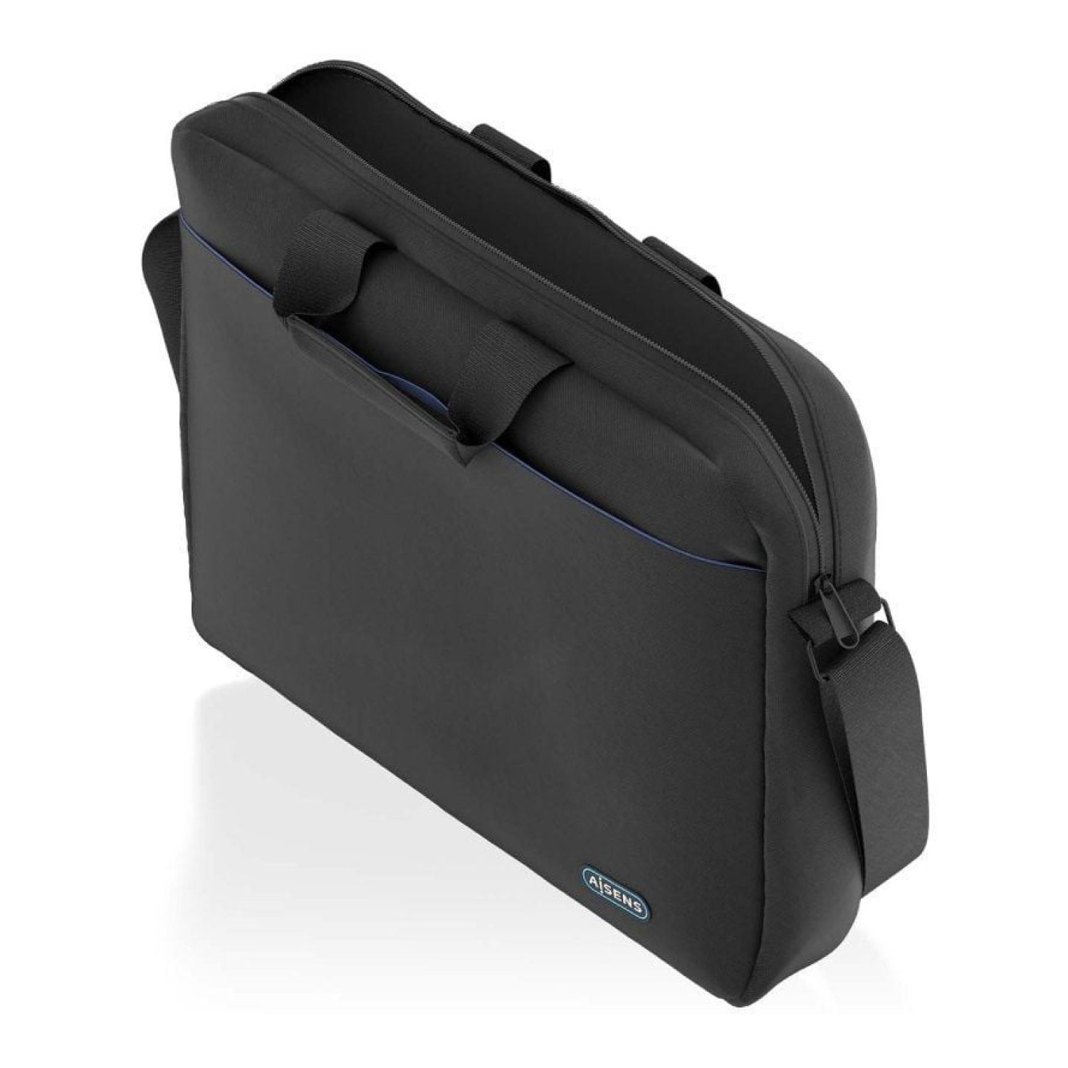 Aisens Maletín para Portátiles · 15,6" · Negro · Protección Premium
