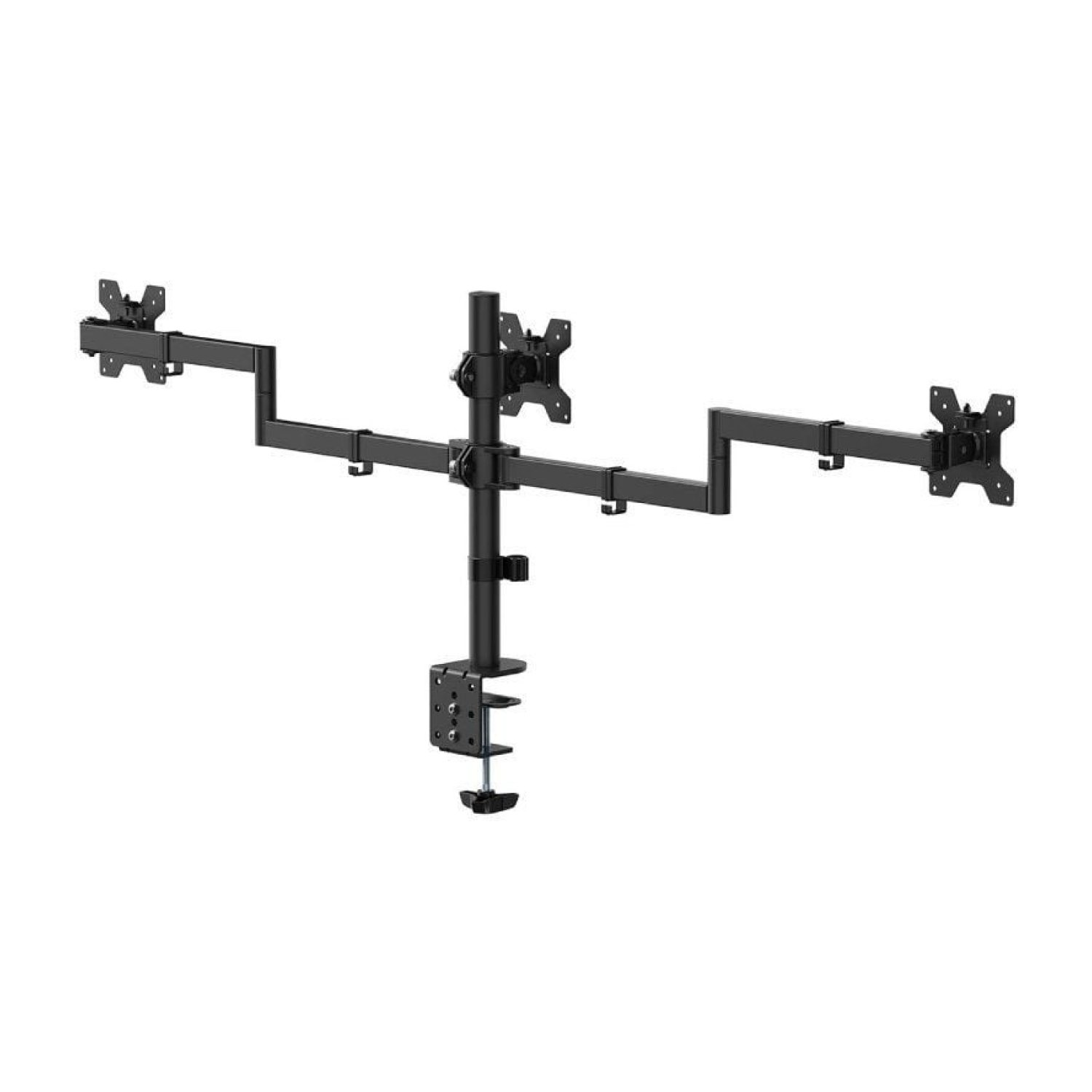Aisens DT27TSR · Soporte 3 Monitores · Giratorio e Inclinable · Hasta 10kg