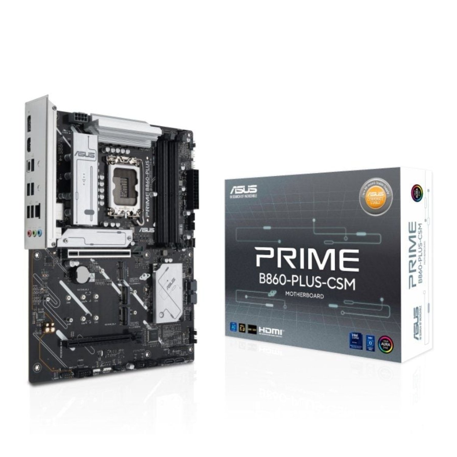 Asus Prime B860-PLUS CSM · Socket 1851 · DDR5 · PCIe 5.0