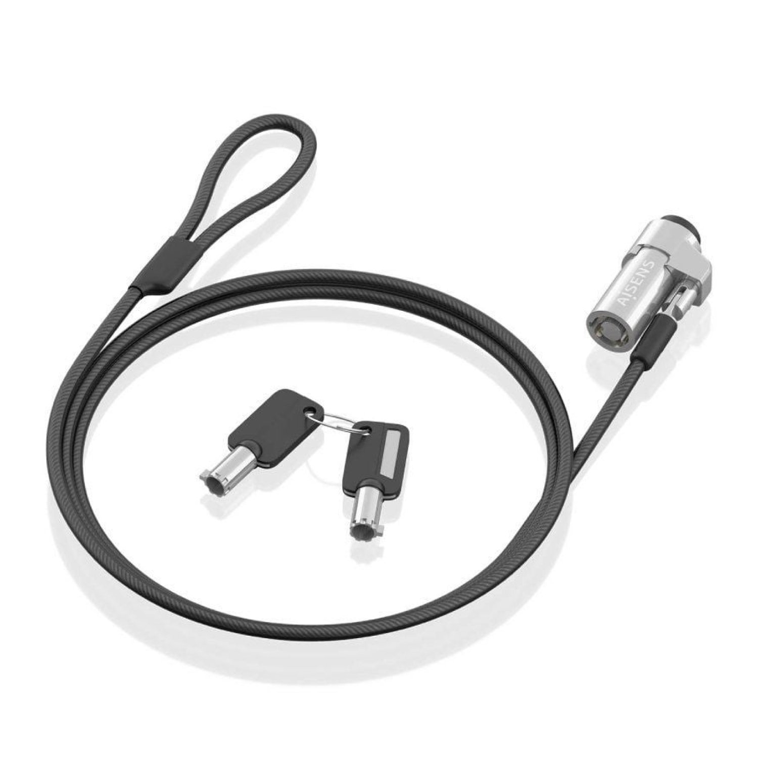 Aisens · Cable de Seguridad Nano · 1,5m · Portátiles