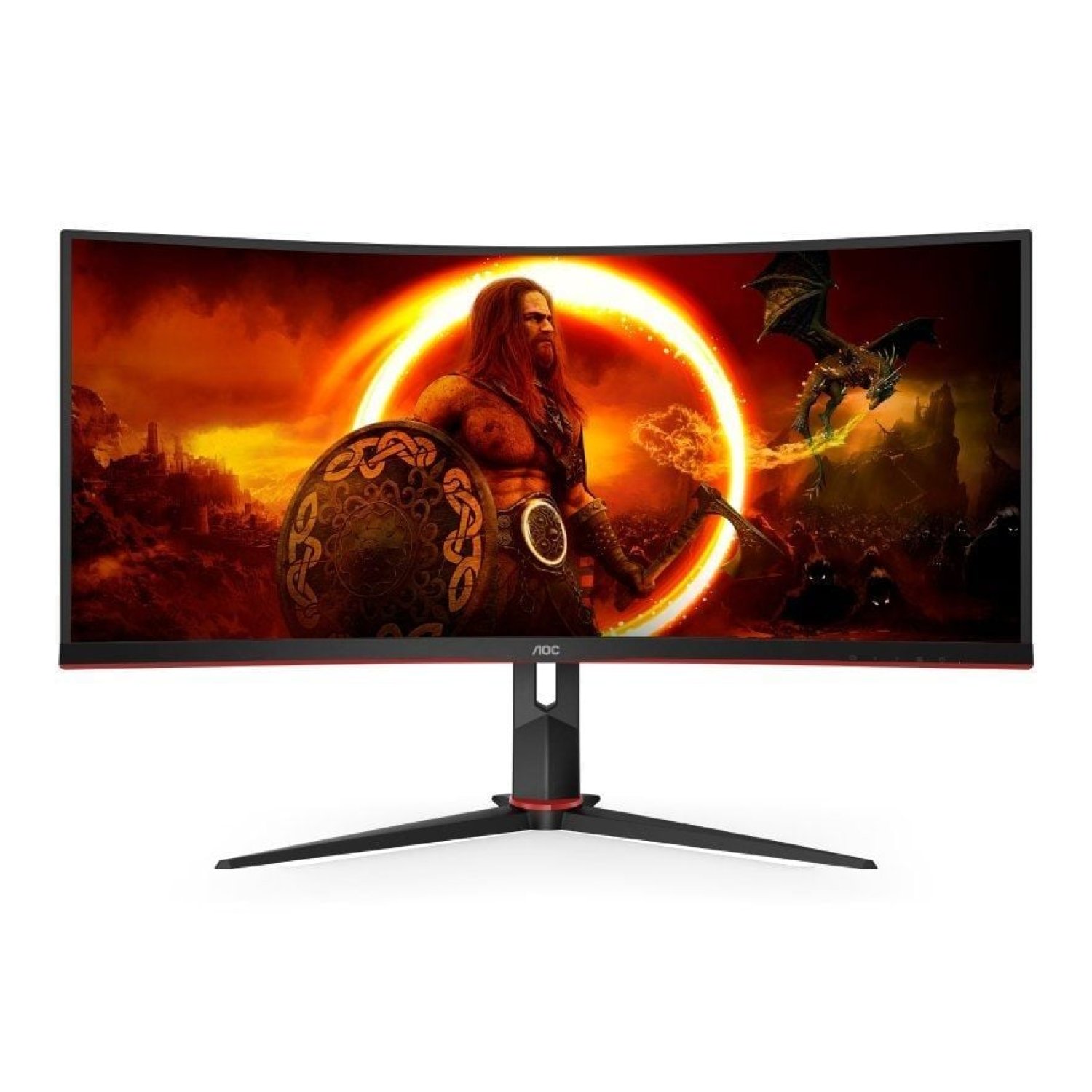 AOC CU34G2XP · Monitor Gaming Curvo 34" · WQHD · 180Hz · 1ms VA
