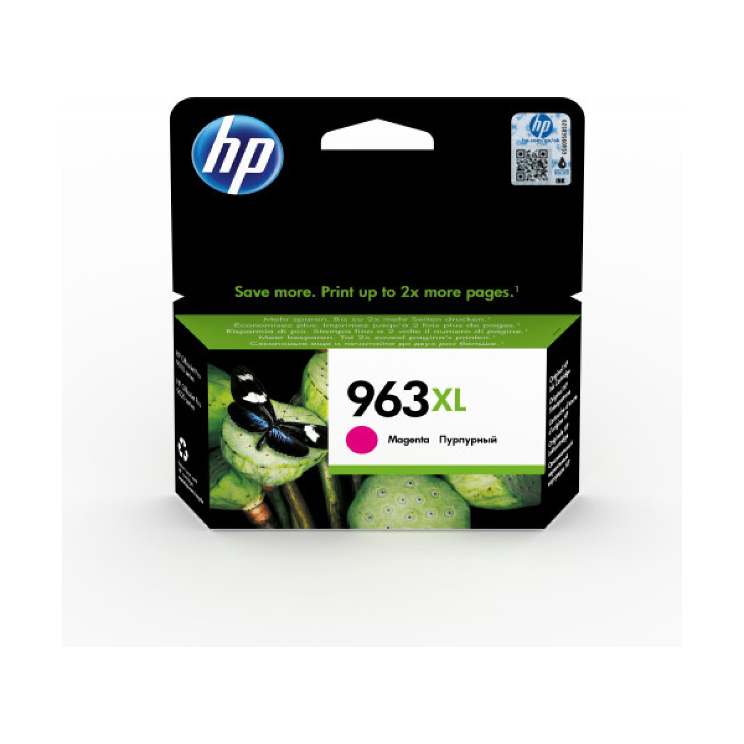 HP · Cartucho Tinta nº963 XL · Alta Capacidad · Magenta