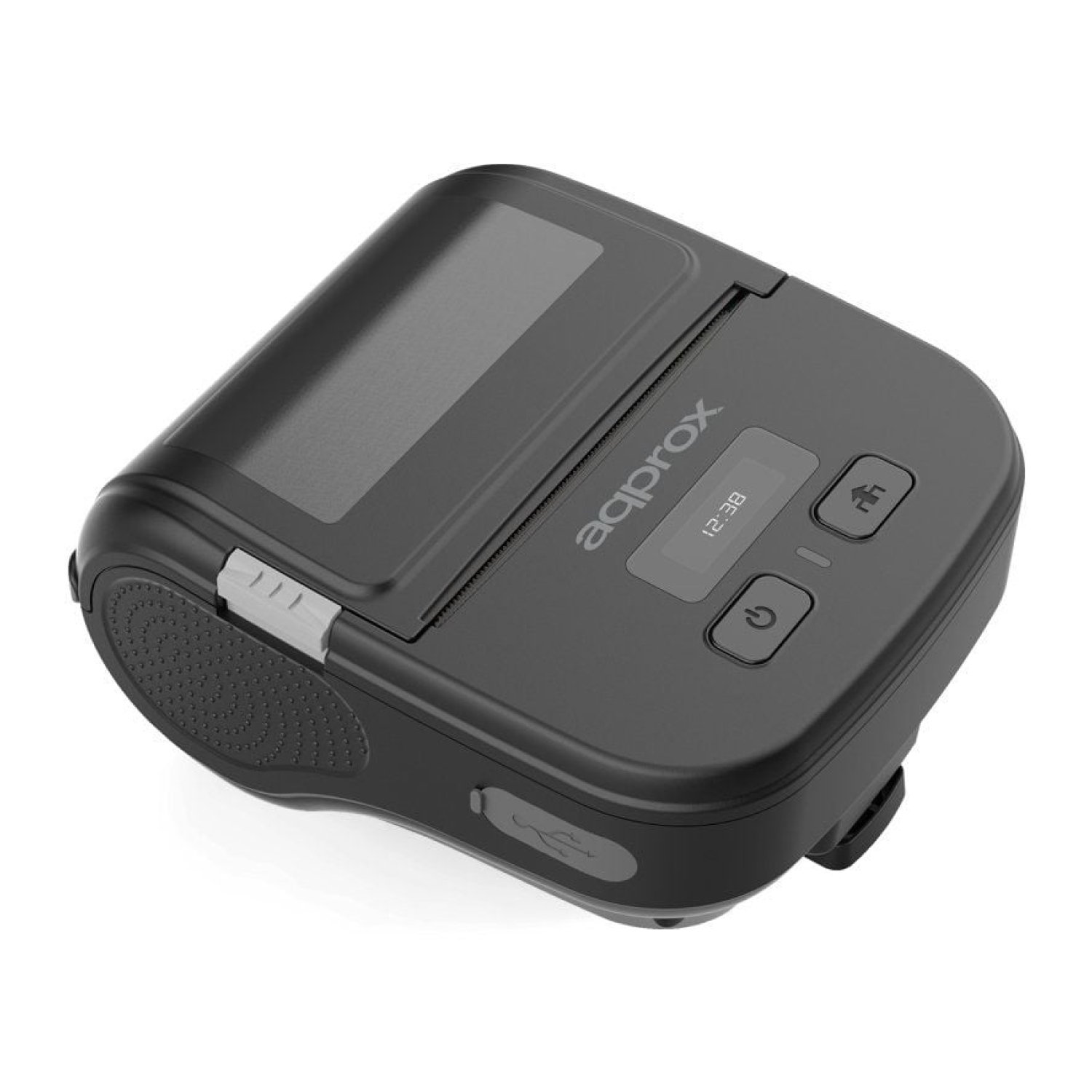 Approx appPOS80 · Impresora Térmica Portátil · 80mm · USB-Bluetooth · Negra