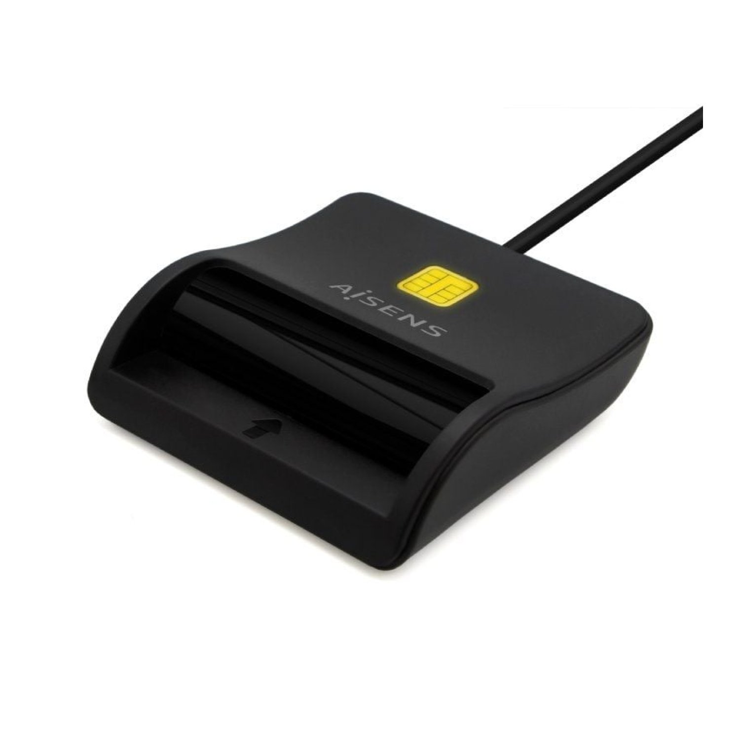 Aisens · Lector DNI USB Tipo-C · Negro
