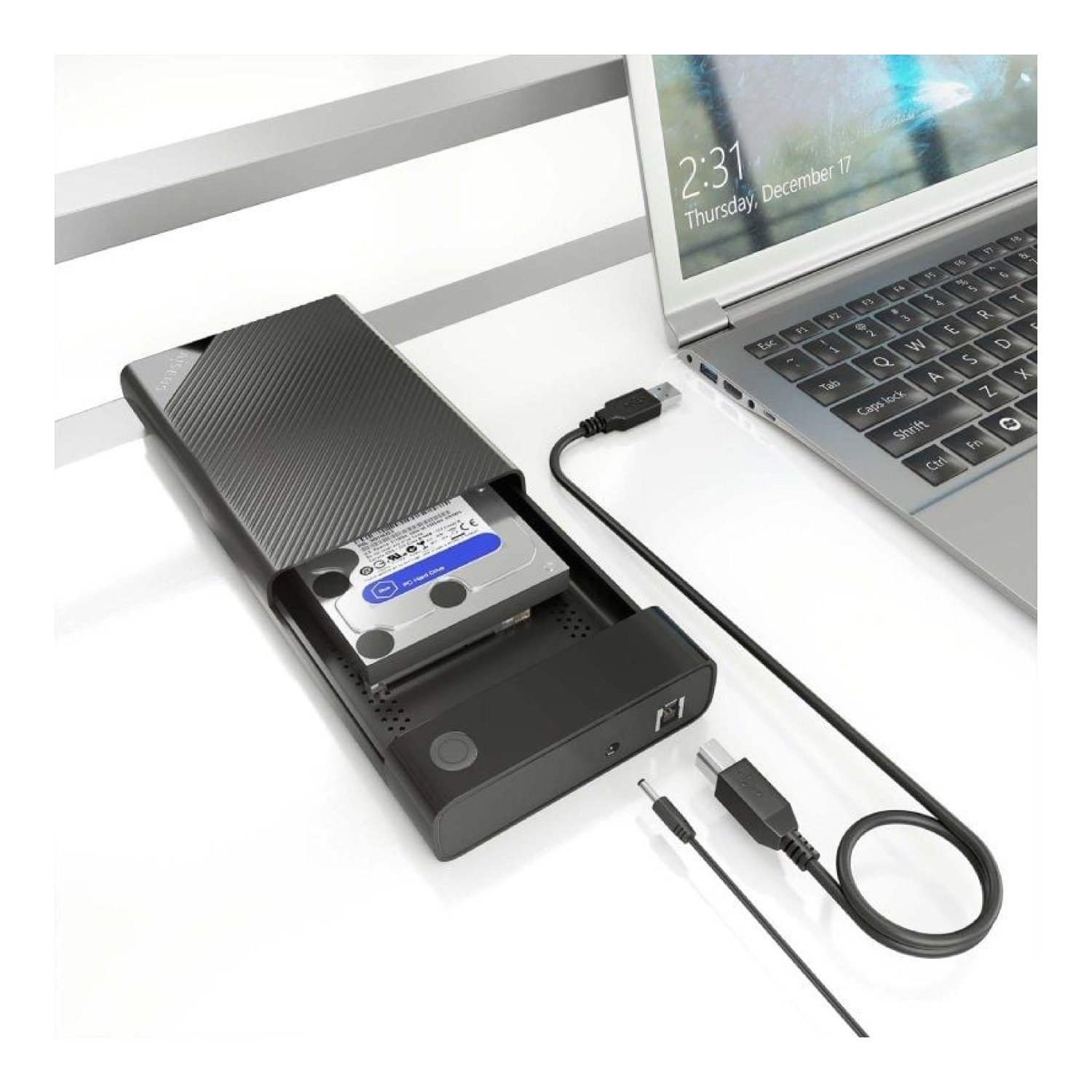 Aisens · Caja Externa 3.5" · USB 3.1 · Sin Tornillos