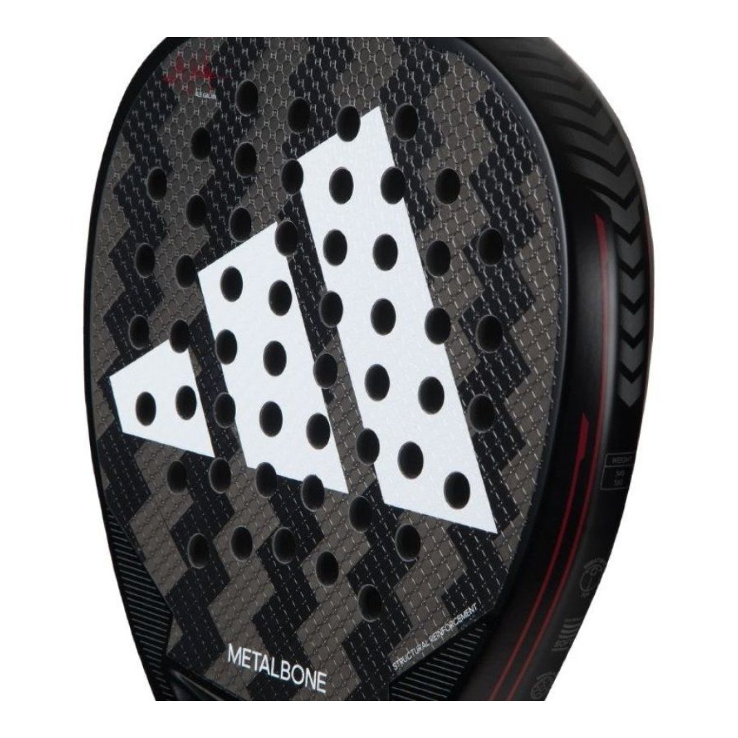Adidas Metalbone 3.3 2024 · Pala de Pádel · Negra · Ale Galán