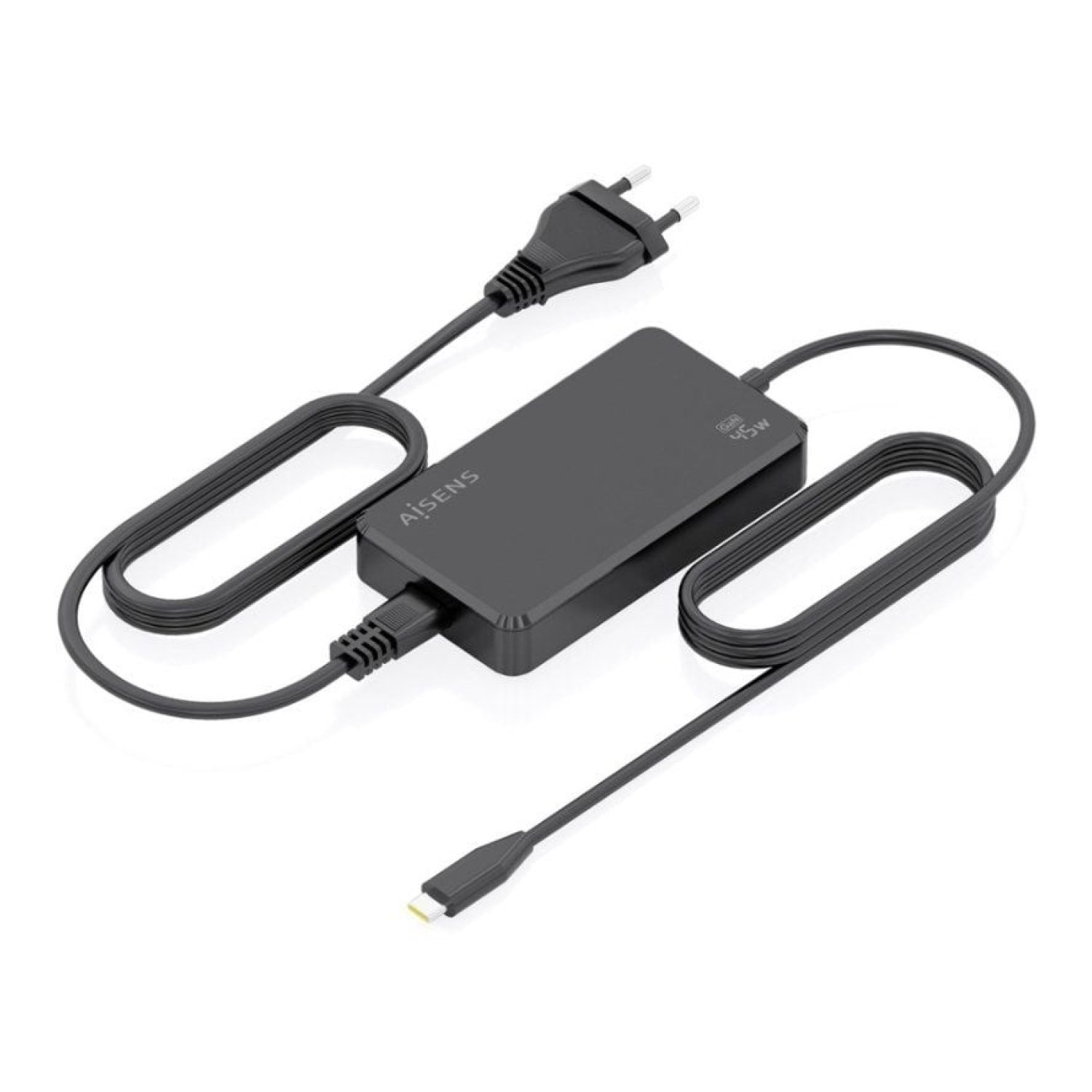 Aisens Cargador GaN Sobremesa · 45W · 1x USB-C · Carga Rápida