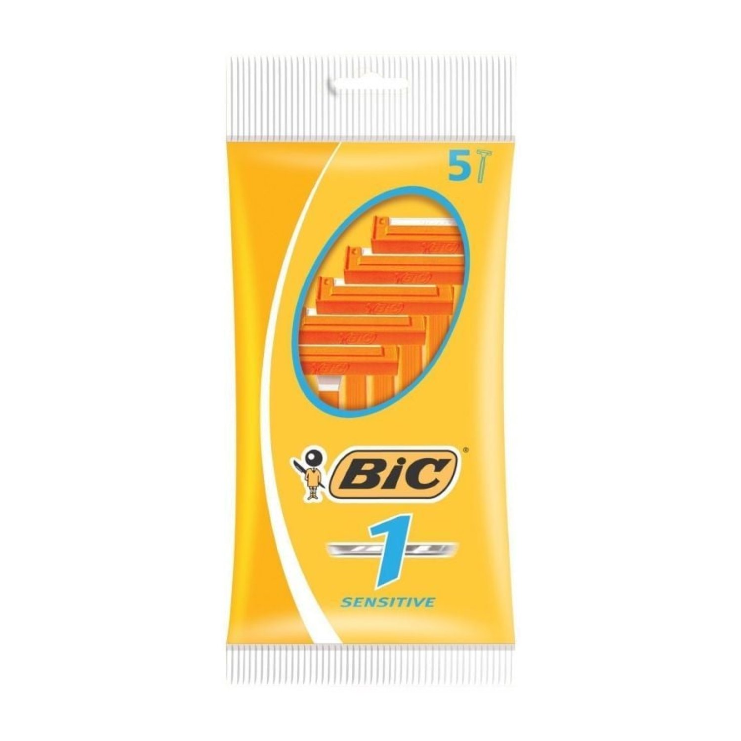 BIC Cuchilla Sensitive · Pack 5 Unidades · Afeitar Suave