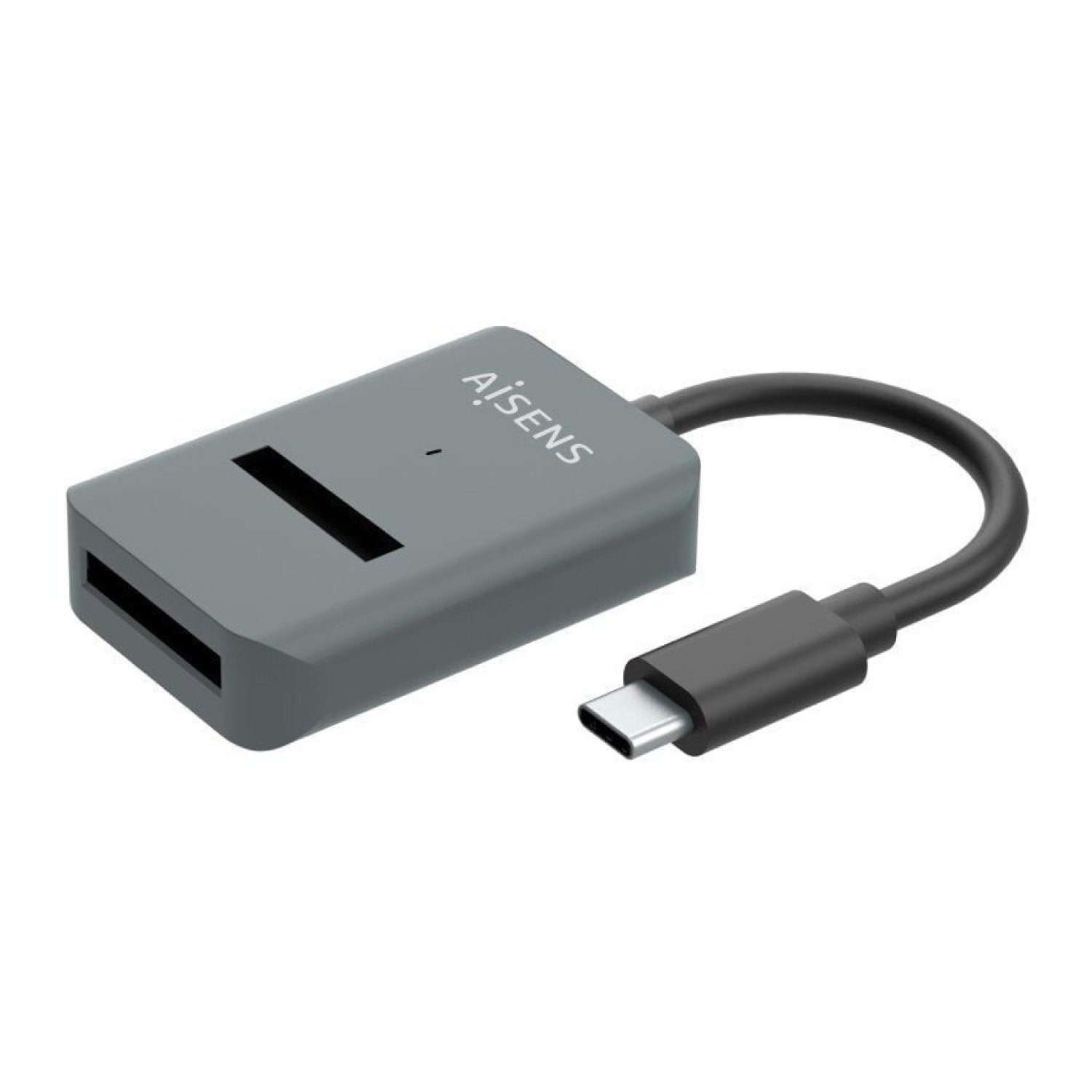 Aisens Dock USB Tipo-C · SSD M.2 SATA/NVMe · Gris