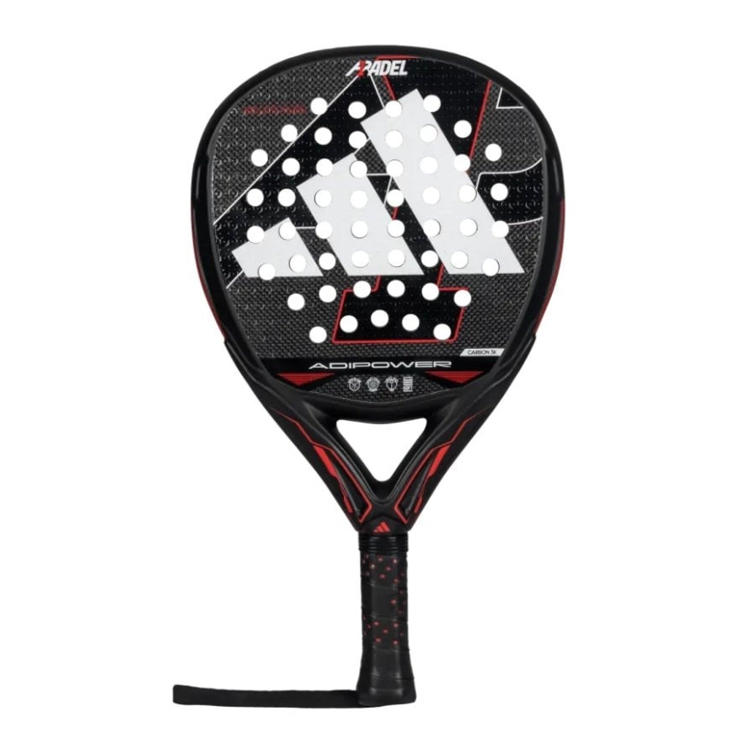 Adidas Adipower A1 2025 · Pala de Pádel · Negra