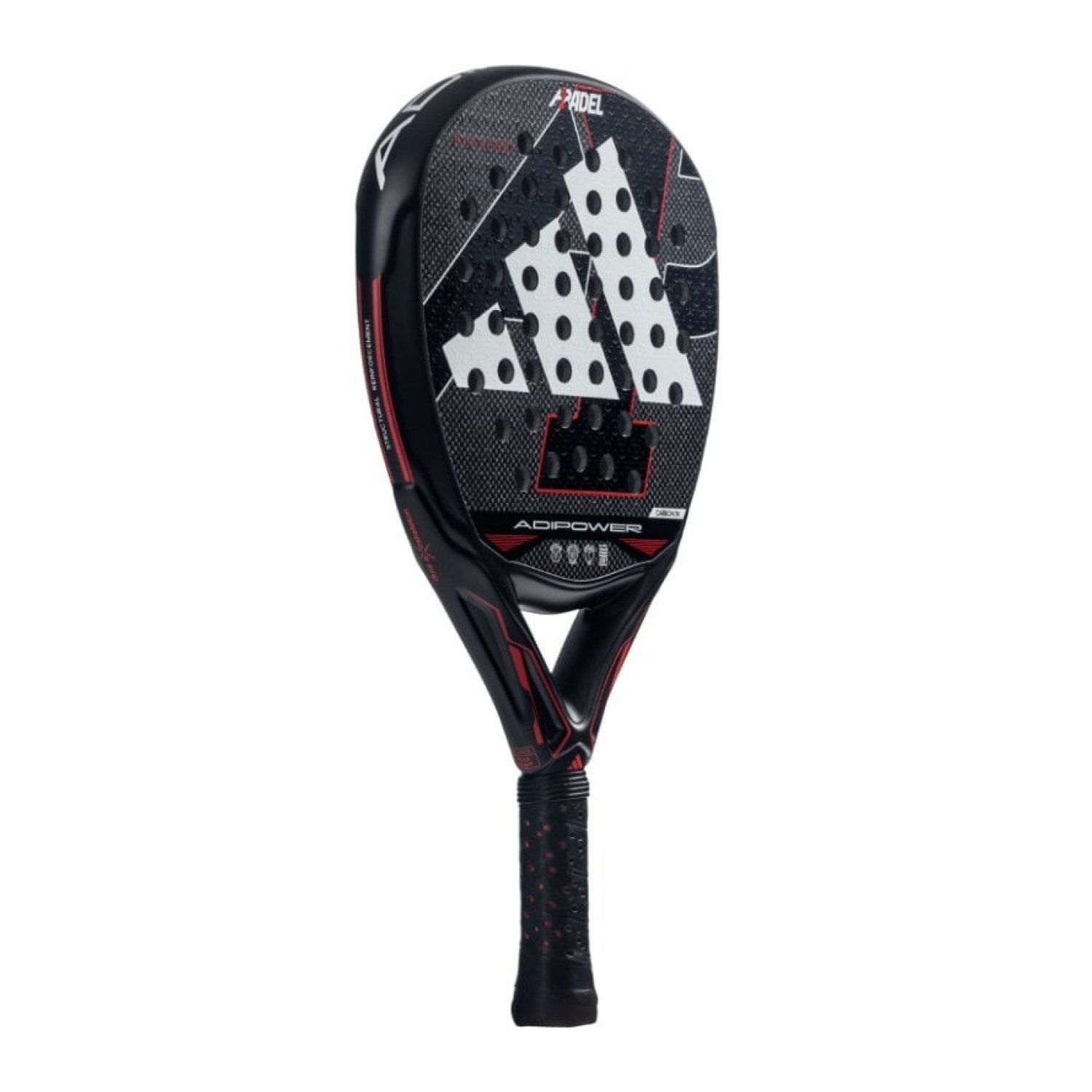 Adidas Adipower A1 2025 · Pala de Pádel · Negra