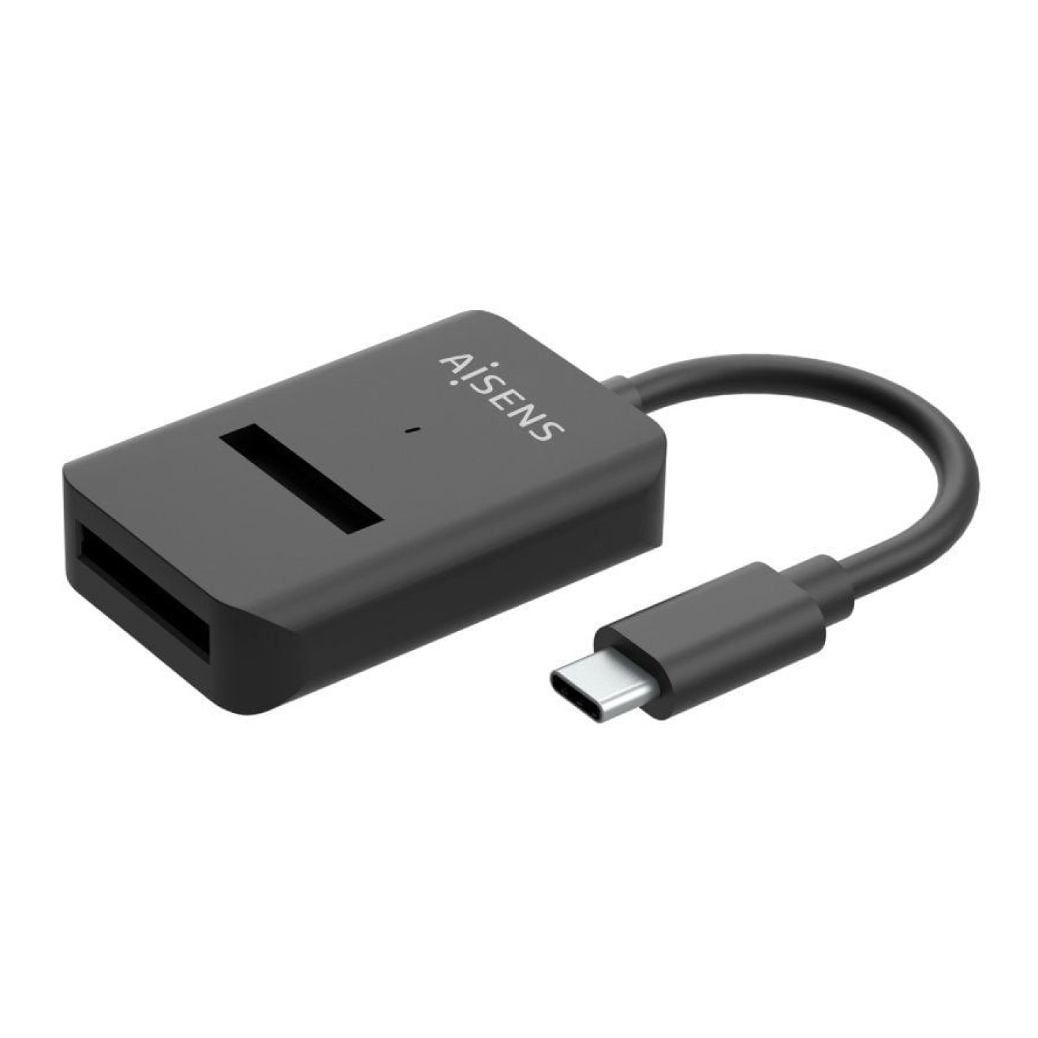 Aisens · Dock USB Tipo-C · SSD M.2 SATA/NVMe · Negro