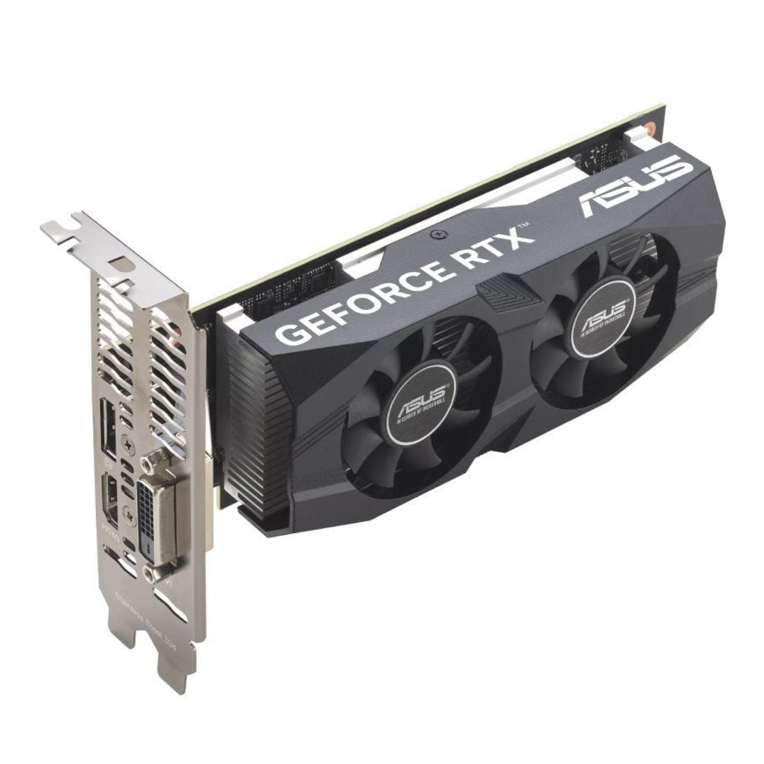 Asus GeForce RTX 3050 LP OC · 6GB GDDR6 · Perfil Bajo