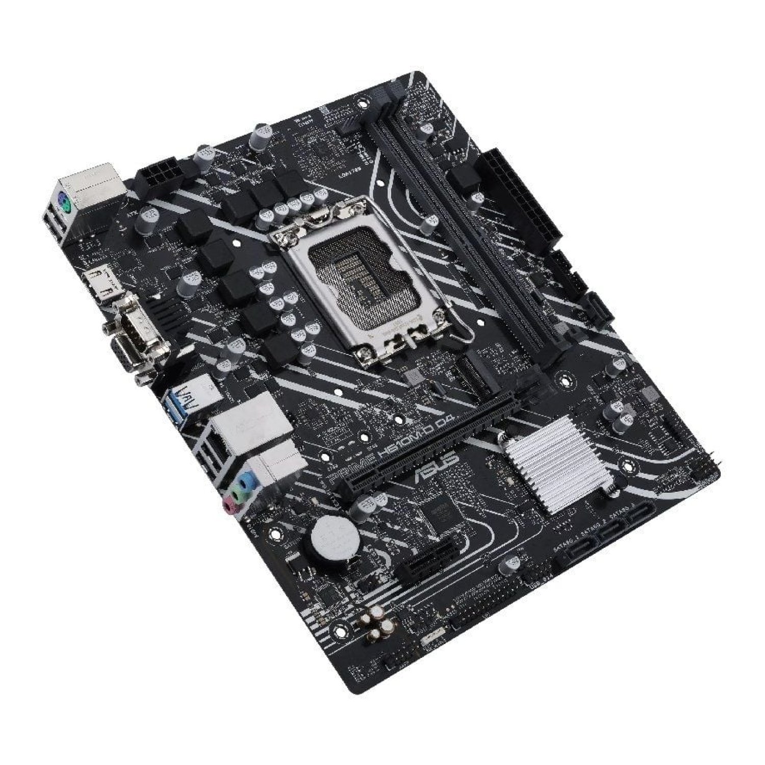 Asus Prime H610M-D · Socket 1700 · DDR4 · PCIe 4.0 · Micro ATX