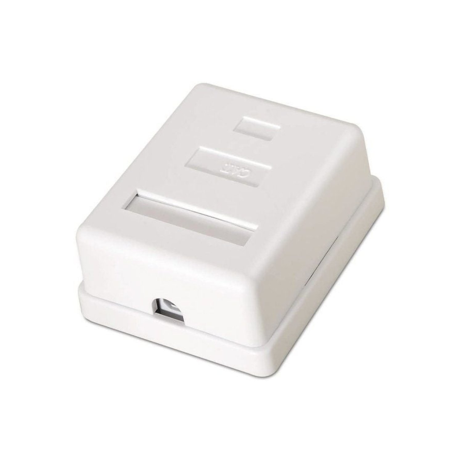 Aisens Roseta de Superficie · Cat.6 · 1 Toma RJ45