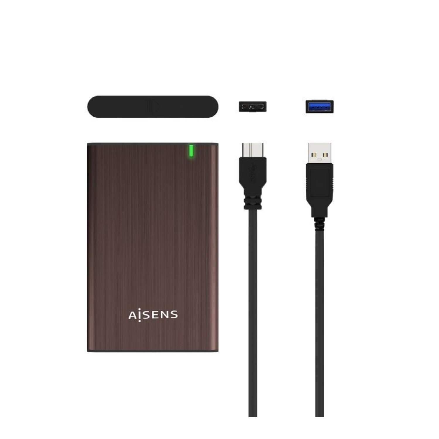 Aisens · Caja Externa 2,5" · USB 3.0 · Sin tornillos