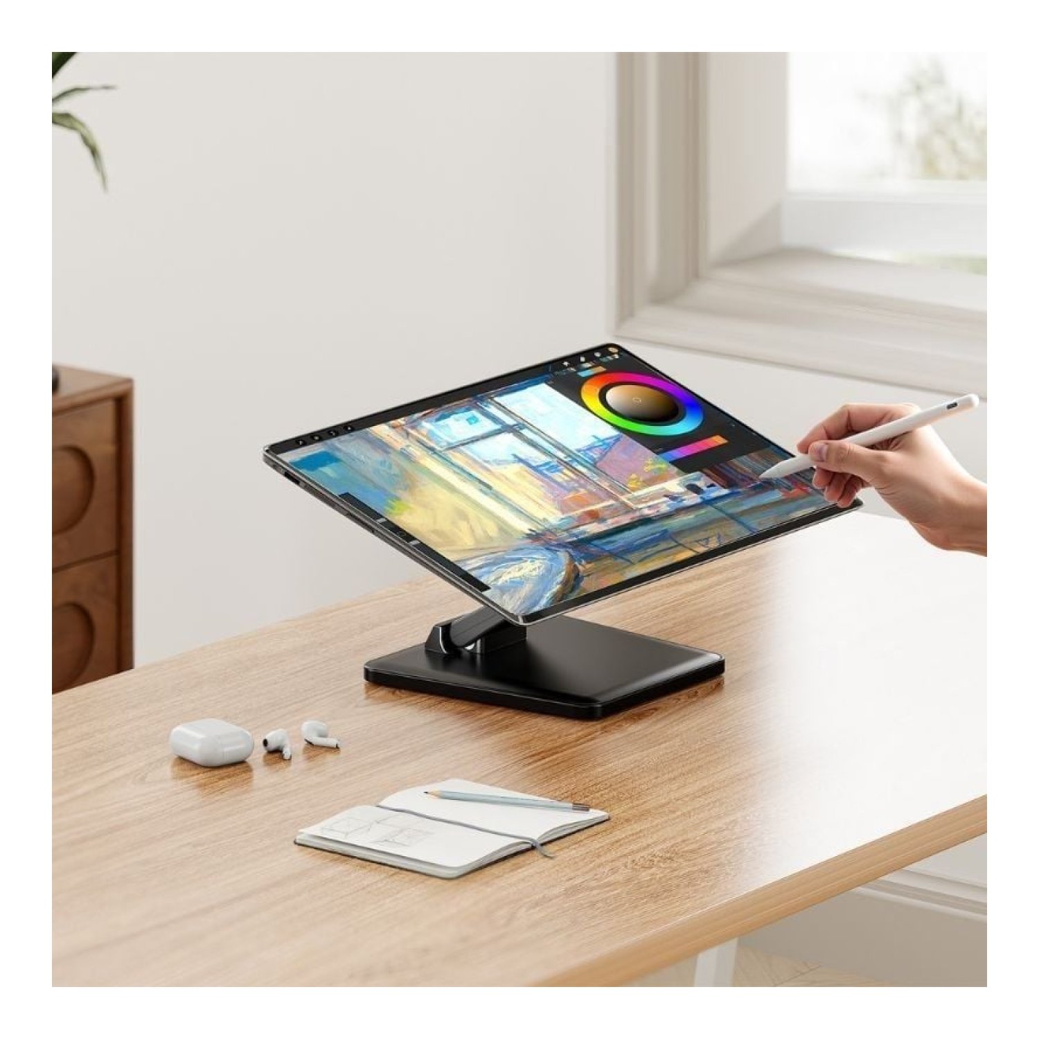 Aisens · Soporte de Mesa para Monitor/POS · Inclinable · Hasta 10kg
