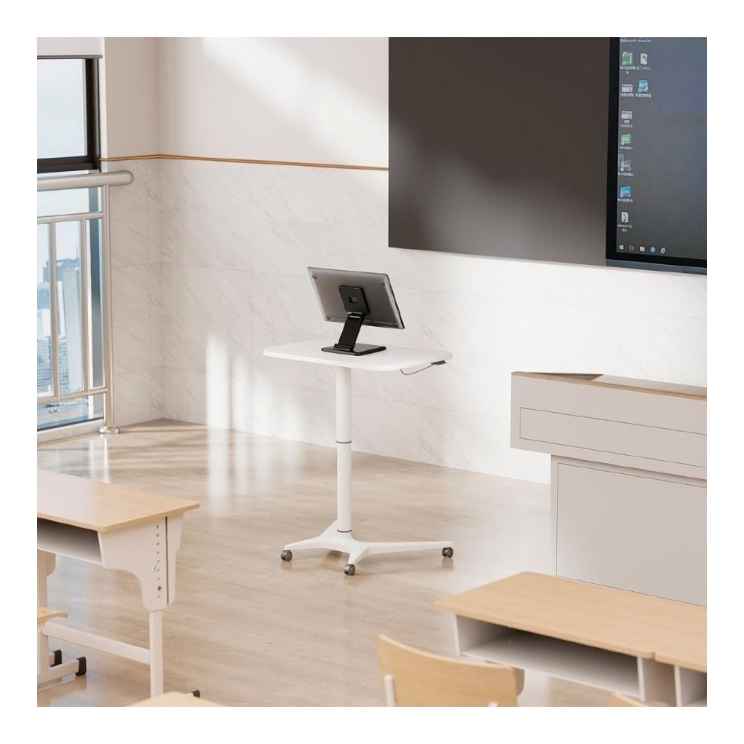 Aisens · Soporte de Mesa para Monitor/POS · Inclinable · Hasta 10kg