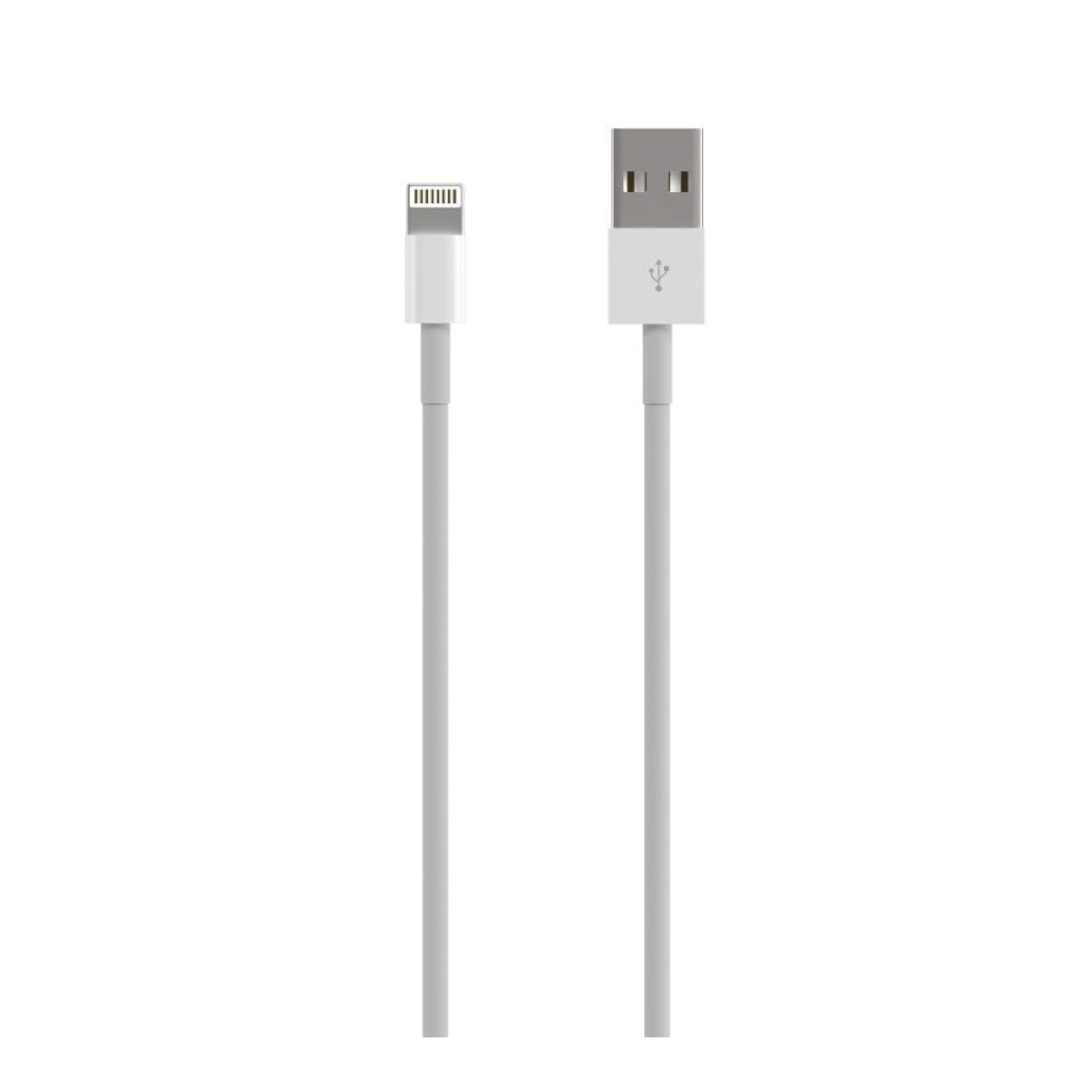 Aisens · Cable USB 2.0 Lightning · USB Macho · 50 cm · Blanco