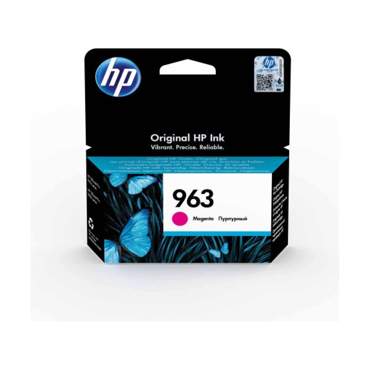 HP Nº963 · Cartucho de Tinta Original · Magenta