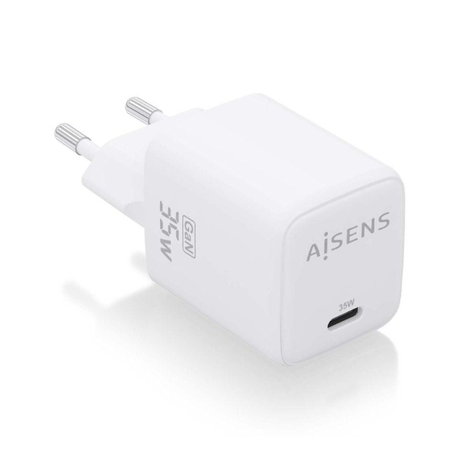 Aisens Cargador GaN · 35W · 1x USB Tipo-C · Pared