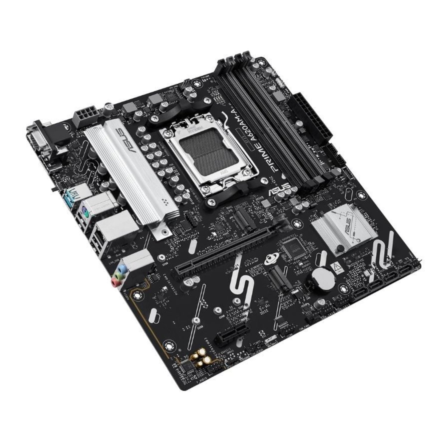 Asus A620M-A · Placa Base AM5 · DDR5 · PCIe 4.0 · Micro ATX
