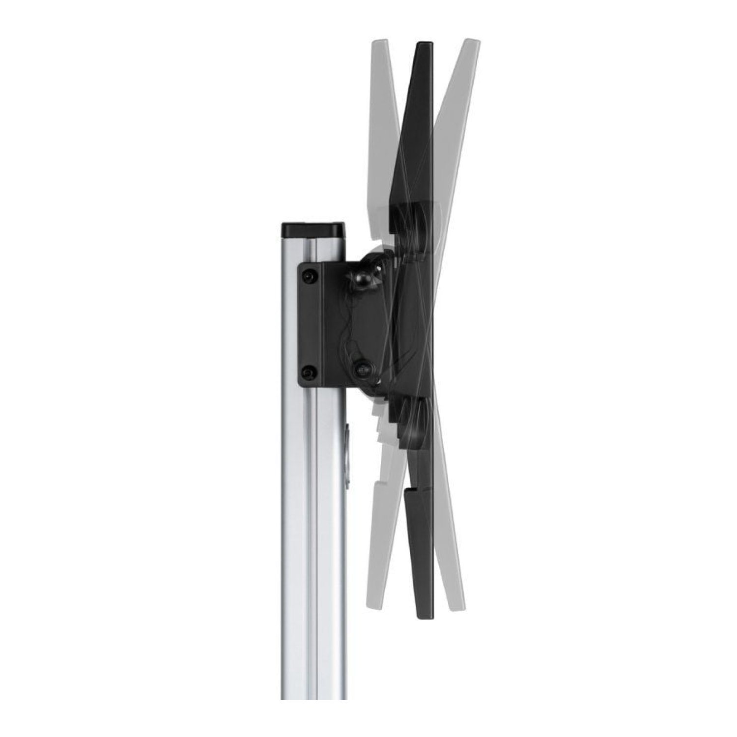 Aisens FT86TRE · Soporte TV inclinable · 37-86" · hasta 50kg · Con ruedas
