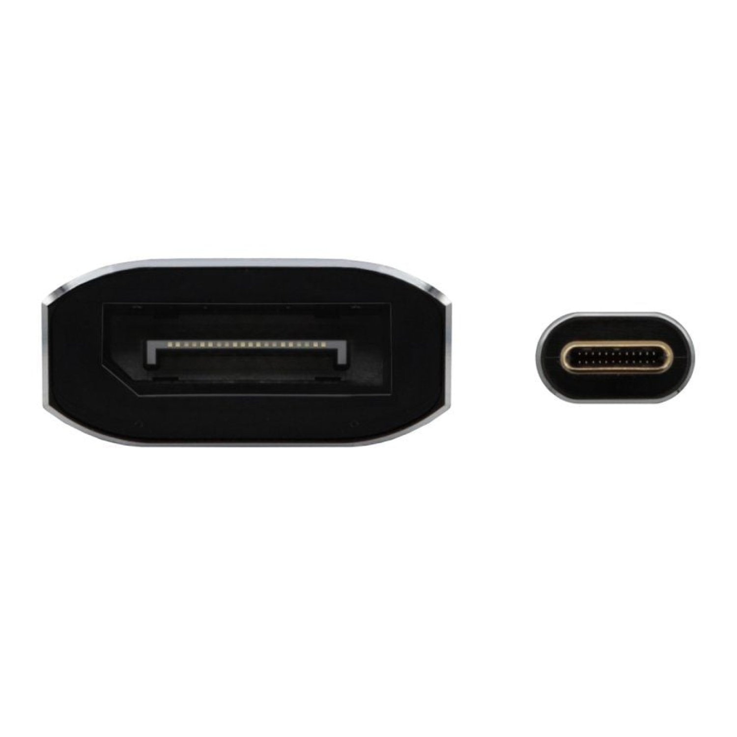 Aisens Conversor USB-C a DisplayPort · 27W · 1250Mbps · 15cm · Negro