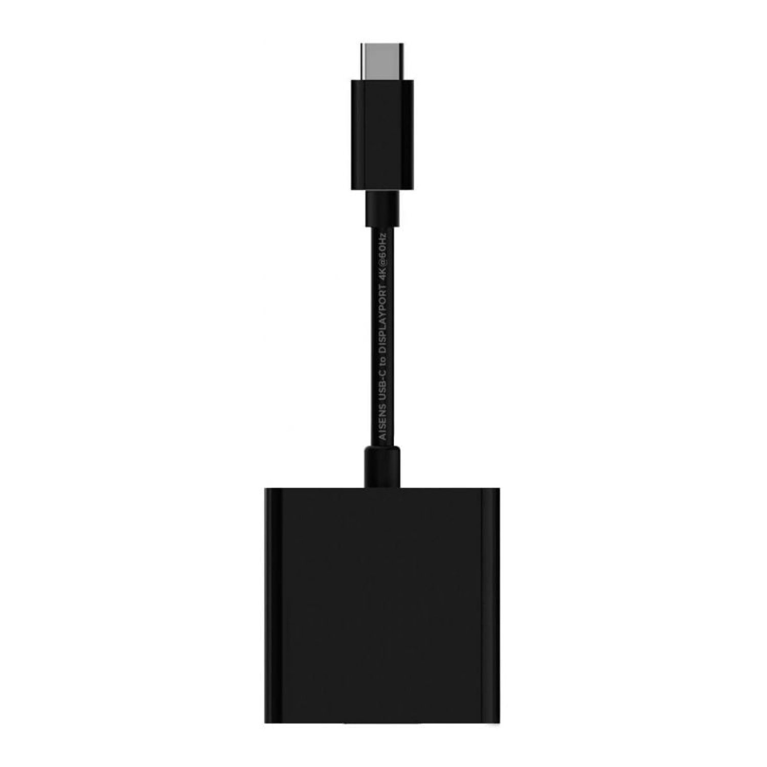 Aisens Conversor USB-C a DisplayPort · 15cm · Negro