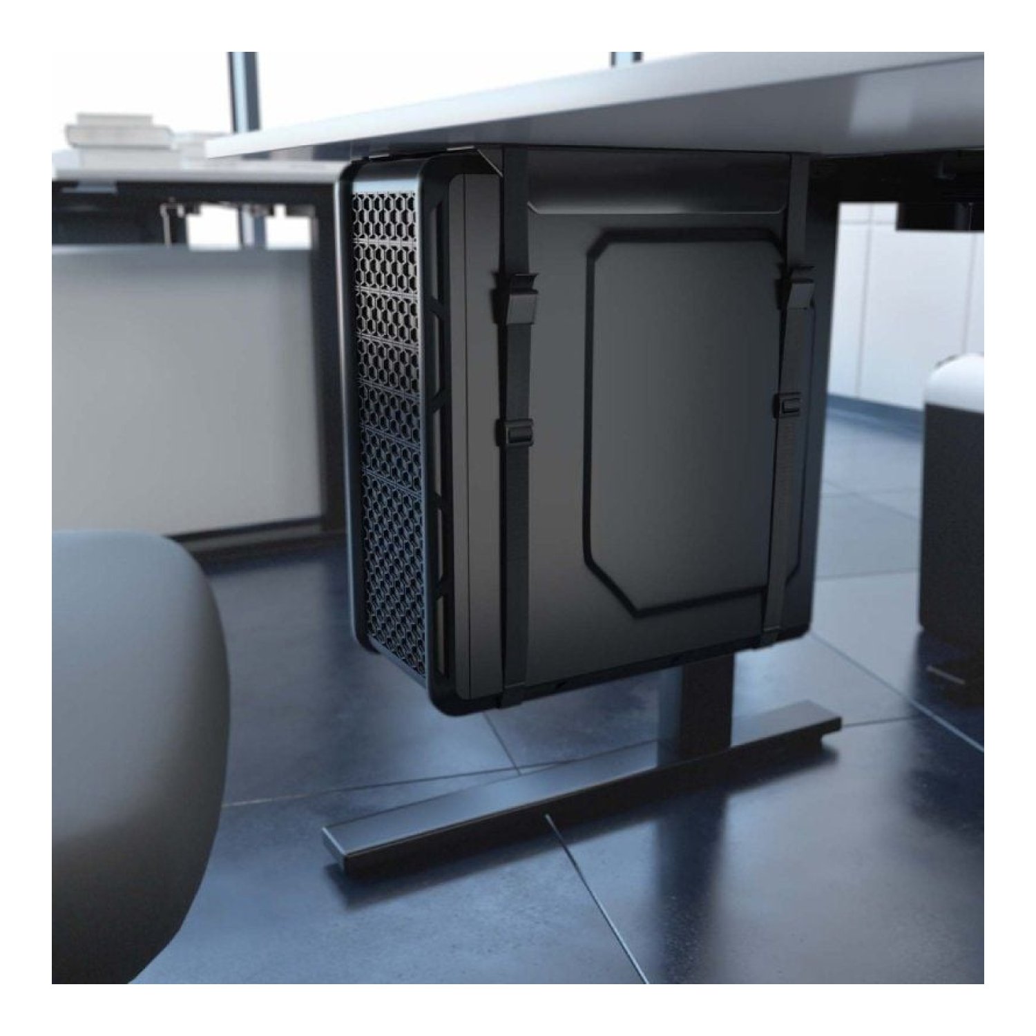 Aisens MPC07-209 · Soporte Bajo Mesa para PC · Hasta 10kg