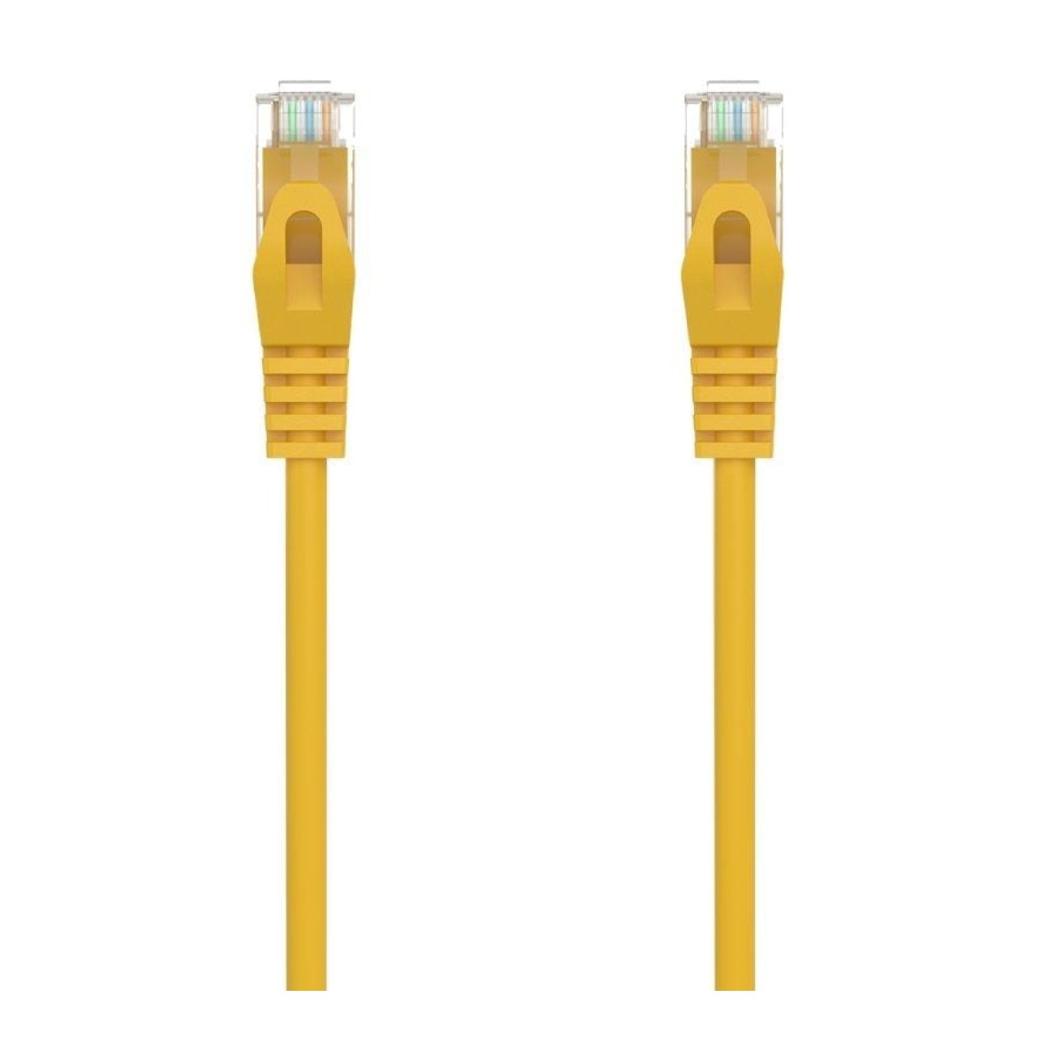 Aisens Cable RJ45 Cat.6A UTP · 50cm · AWG24 · LSZH · Amarillo
