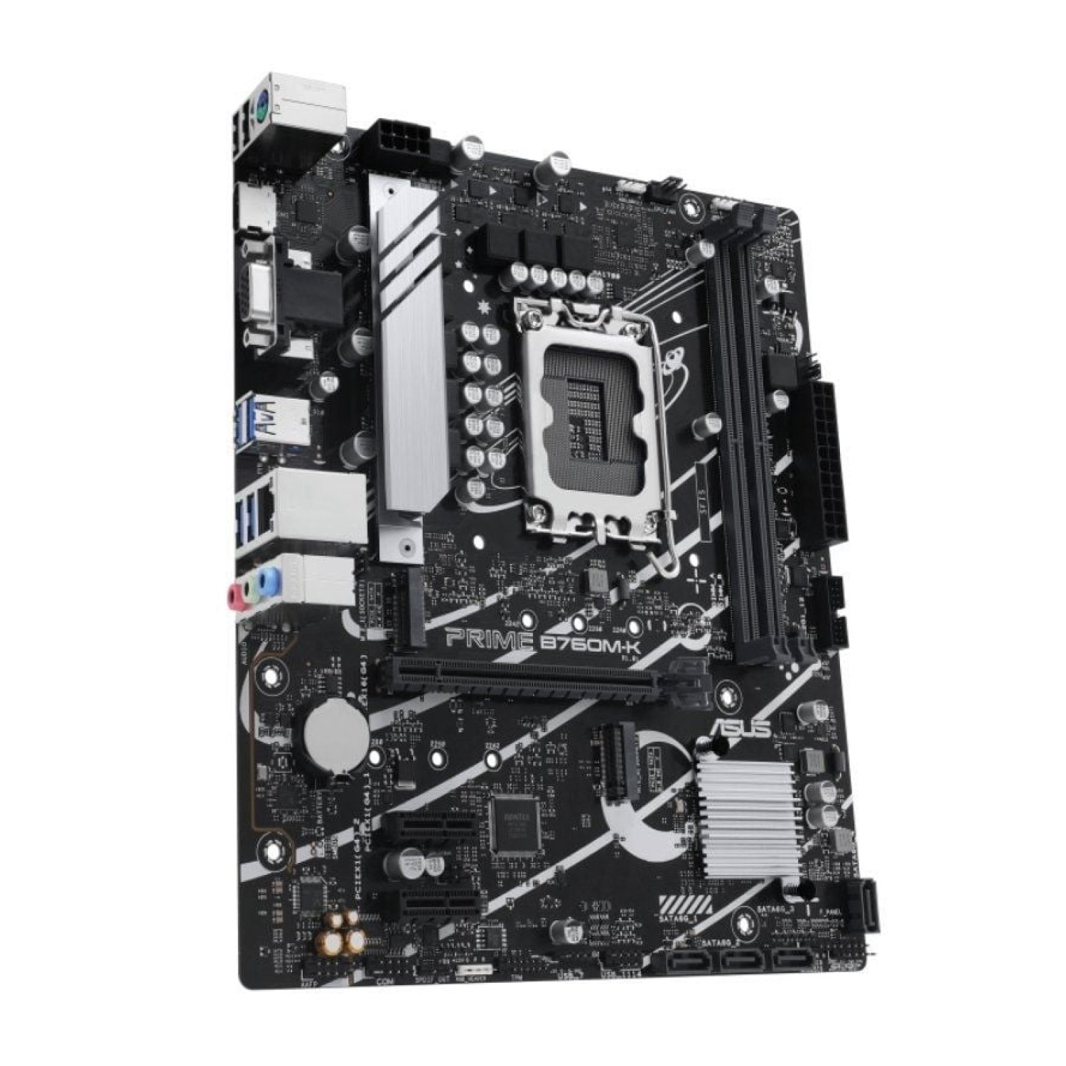 Asus Prime B760M-K · Socket 1700 · DDR5 · PCIe 4.0 · Micro ATX