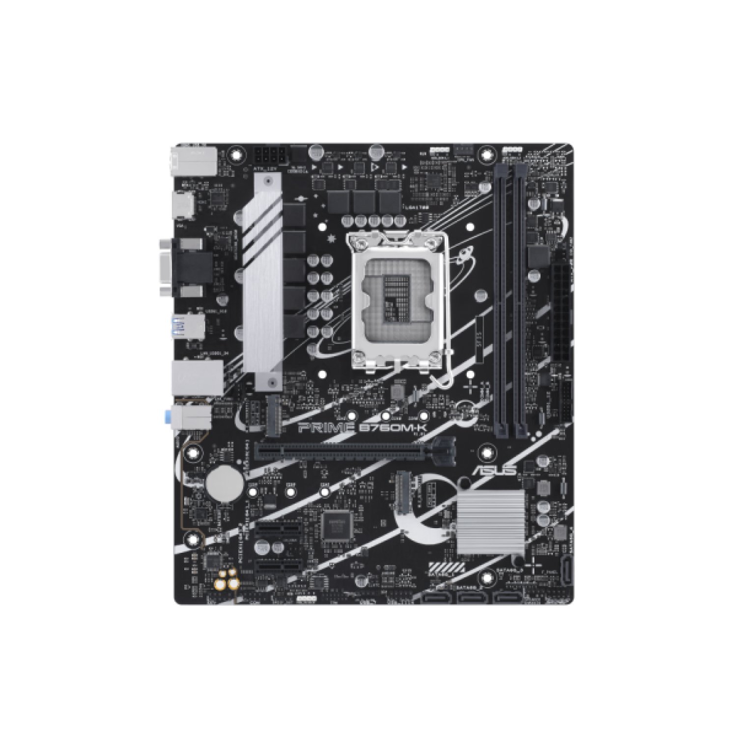 Asus Prime B760M-K · Socket 1700 · DDR5 · PCIe 4.0 · Micro ATX