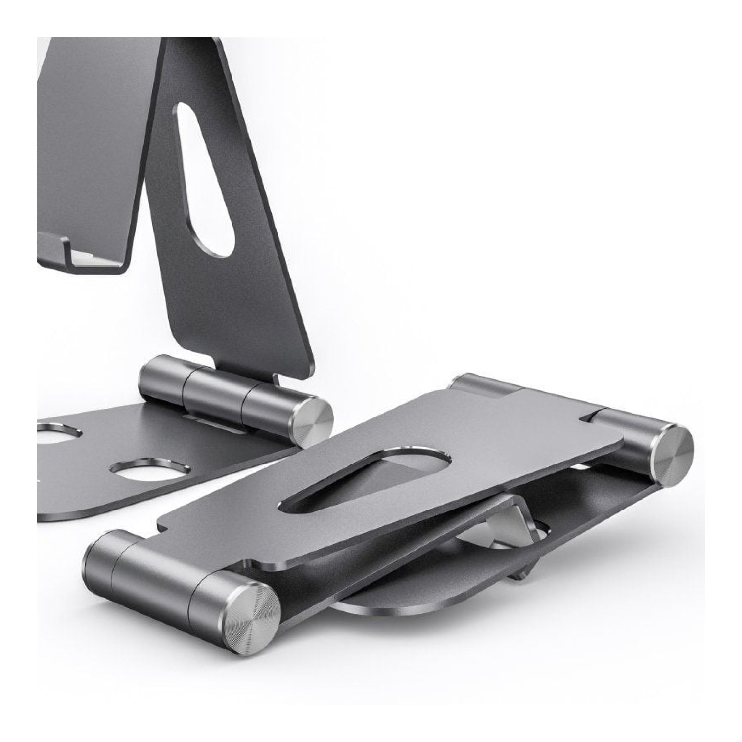 Aisens Soporte Smartphone/Tablet · Gris · Ajustable · Antideslizante
