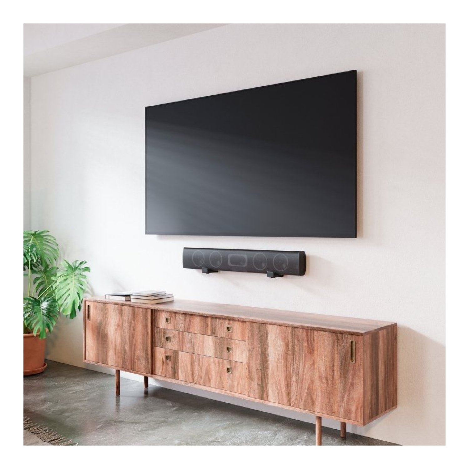Aisens SPK02U-191 · Soporte de Pared para Barra de Sonido · Hasta 15kg