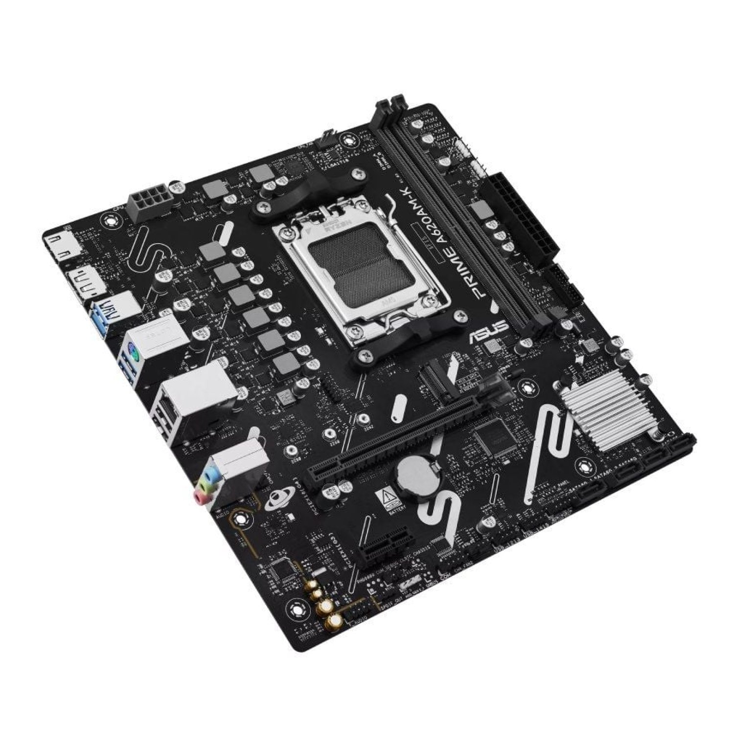 Asus A620M-K · Socket AM5 · Micro ATX · DDR5 · PCIe 4.0