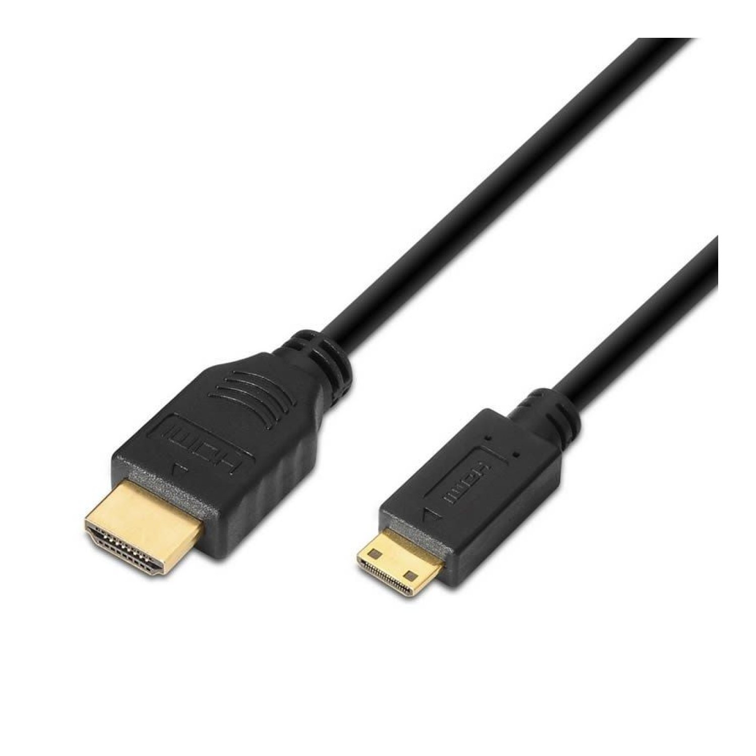 Aisens Cable HDMI · Mini HDMI Macho · 1,8m · 720Mbps · Negro