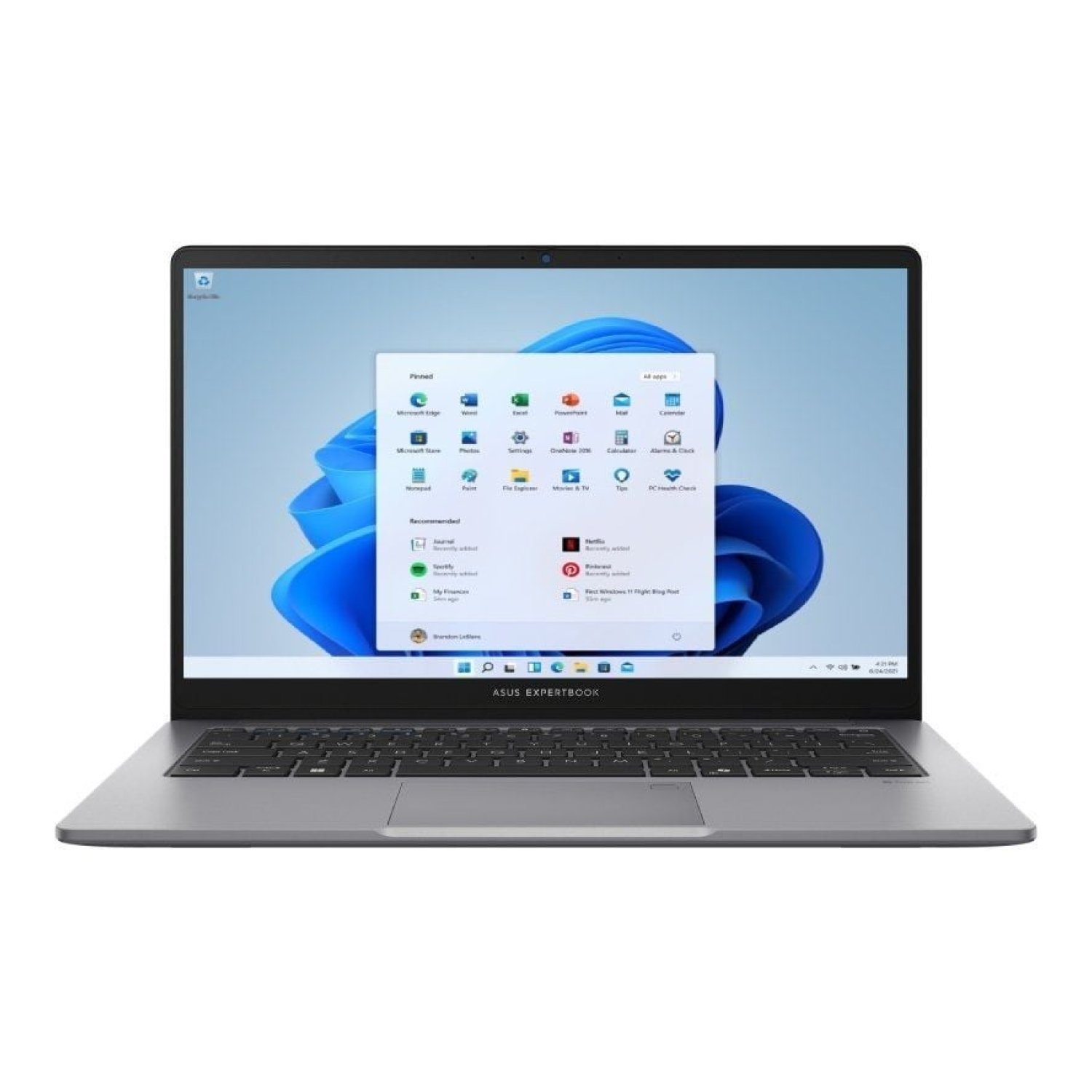 ASUS ExpertBook P1 · 14" · Intel Core 7-240H · 16GB RAM · 512GB SSD · Windows 11 Pro