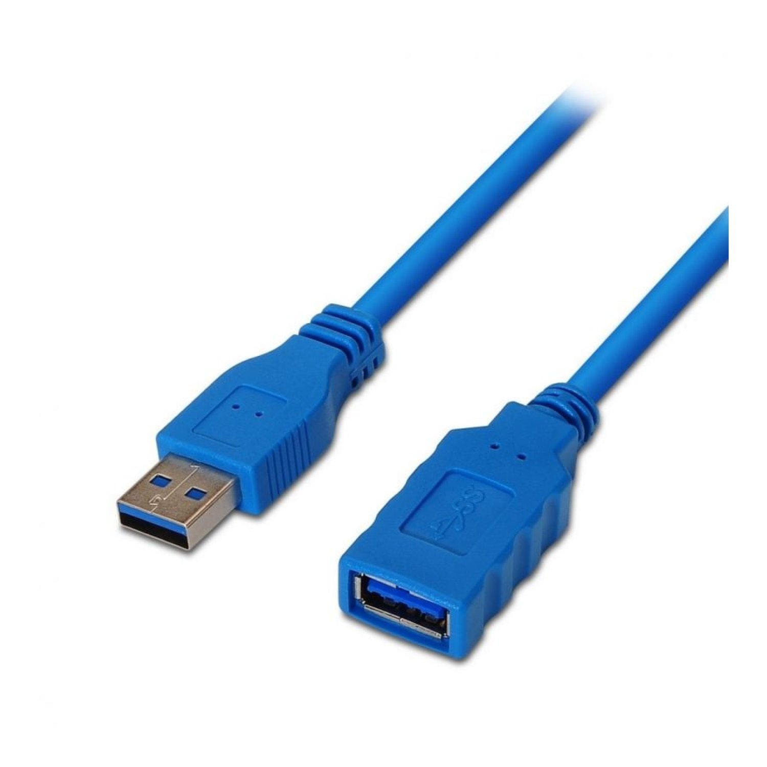 Aisens · Cable Alargador USB 3.0 · 1m · USB Macho-Hembra · 625Mbps · Azul
