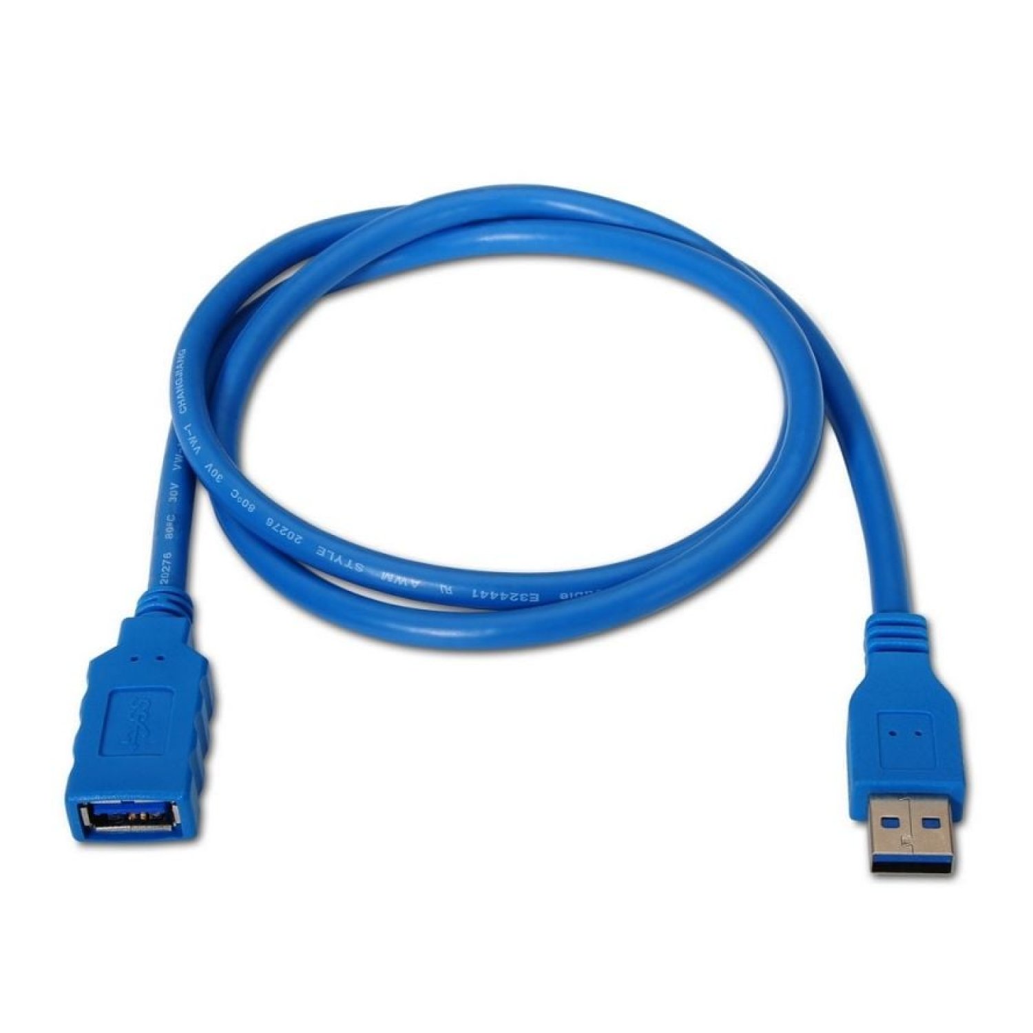 Aisens · Cable Alargador USB 3.0 · 1m · USB Macho-Hembra · 625Mbps · Azul