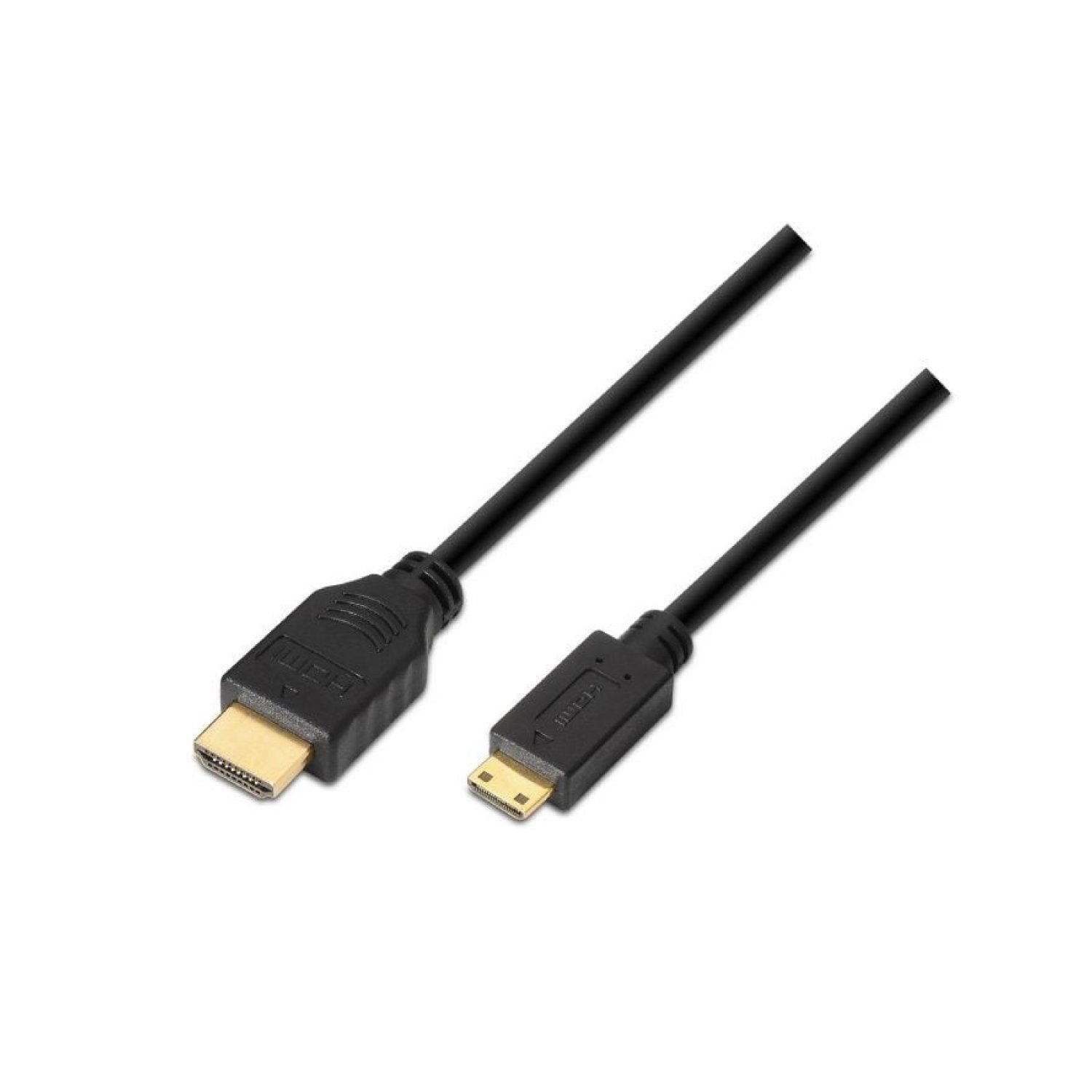 Aisens Cable HDMI · Mini HDMI Macho · 3m · 720Mbps · Negro
