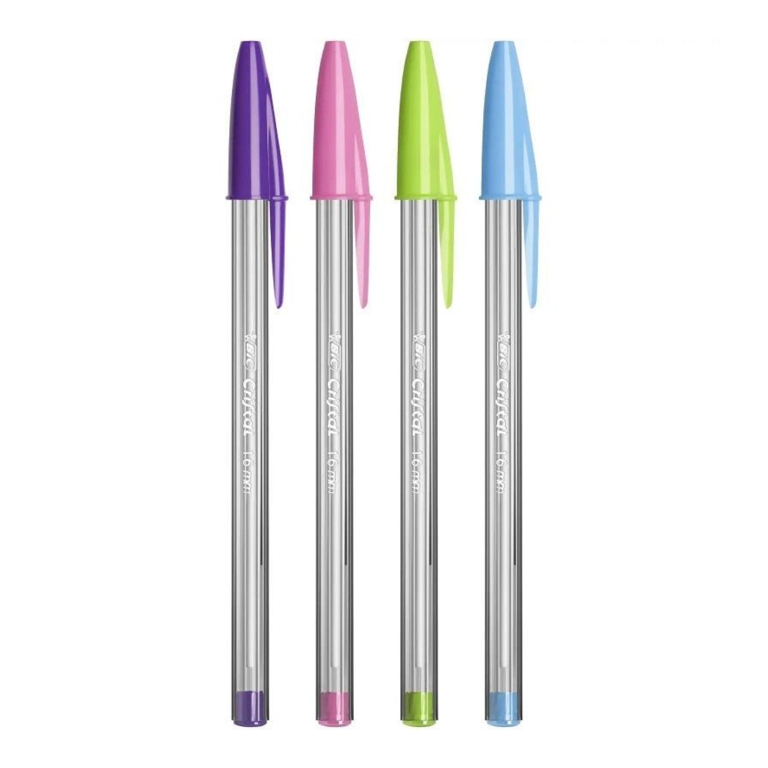BIC Cristal Fun · Bolígrafos Tinta Aceite · 10 Unidades · Colores Surtidos