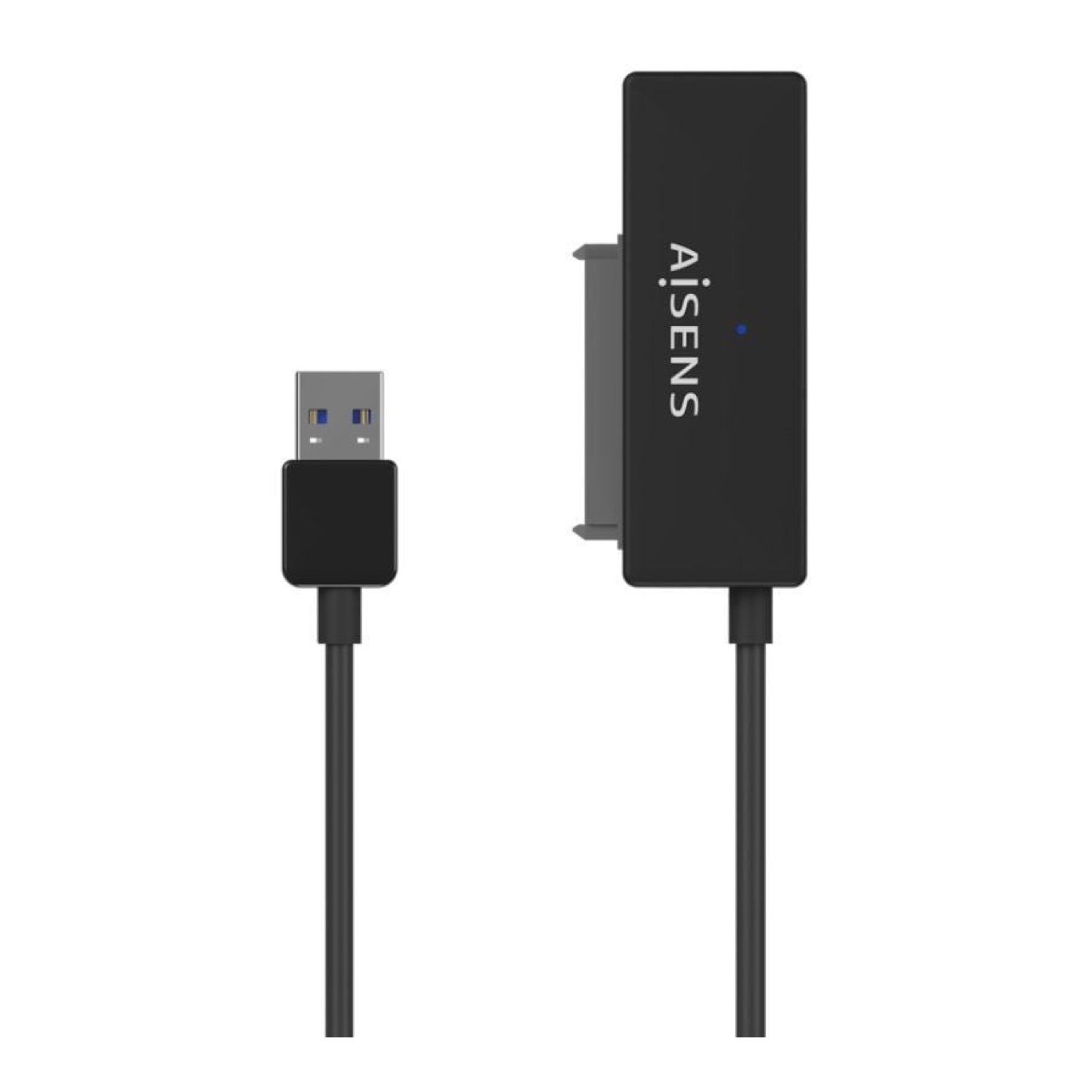 Aisens · Adaptador SATA · 2,5" y 3,5" · USB 3.0 · Con alimentador