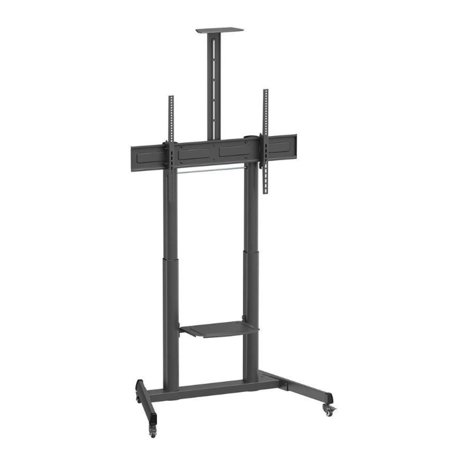 Aisens FT100TE-403 · Soporte de Suelo Inclinable · 60-100" · 100kg · Ruedas y Manivela