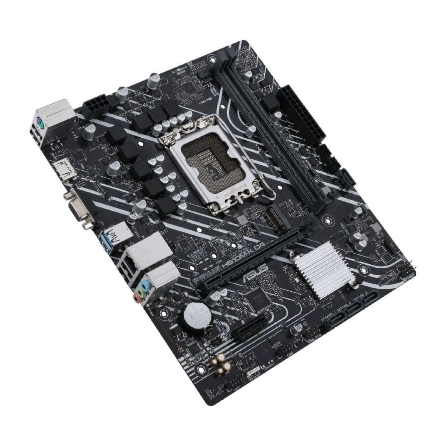 Asus Prime H610M-K · Socket 1700 · DDR4 · PCIe 4.0 · Micro ATX