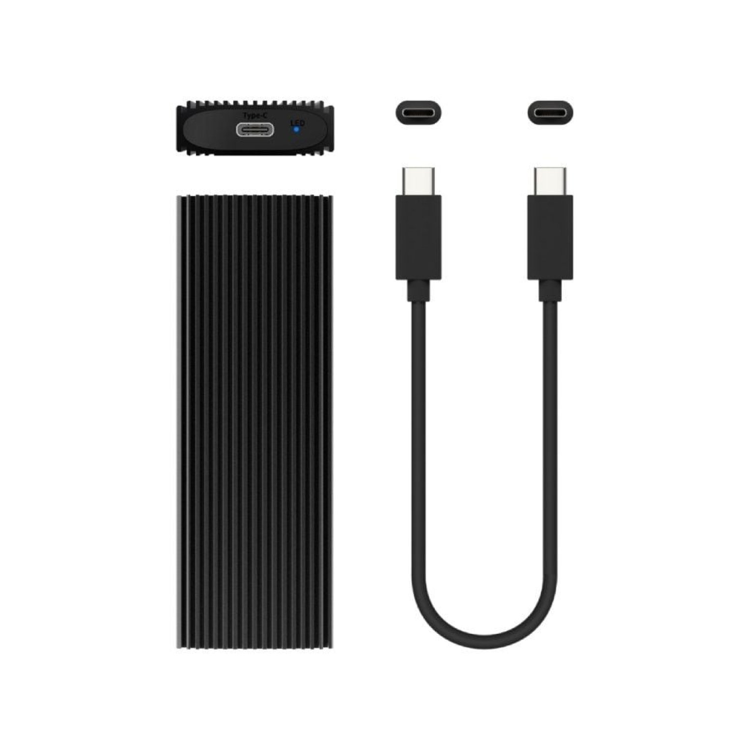 Aisens ASM2-022B · Caja Externa M.2 NVMe · USB 3.2 · Sin tornillos