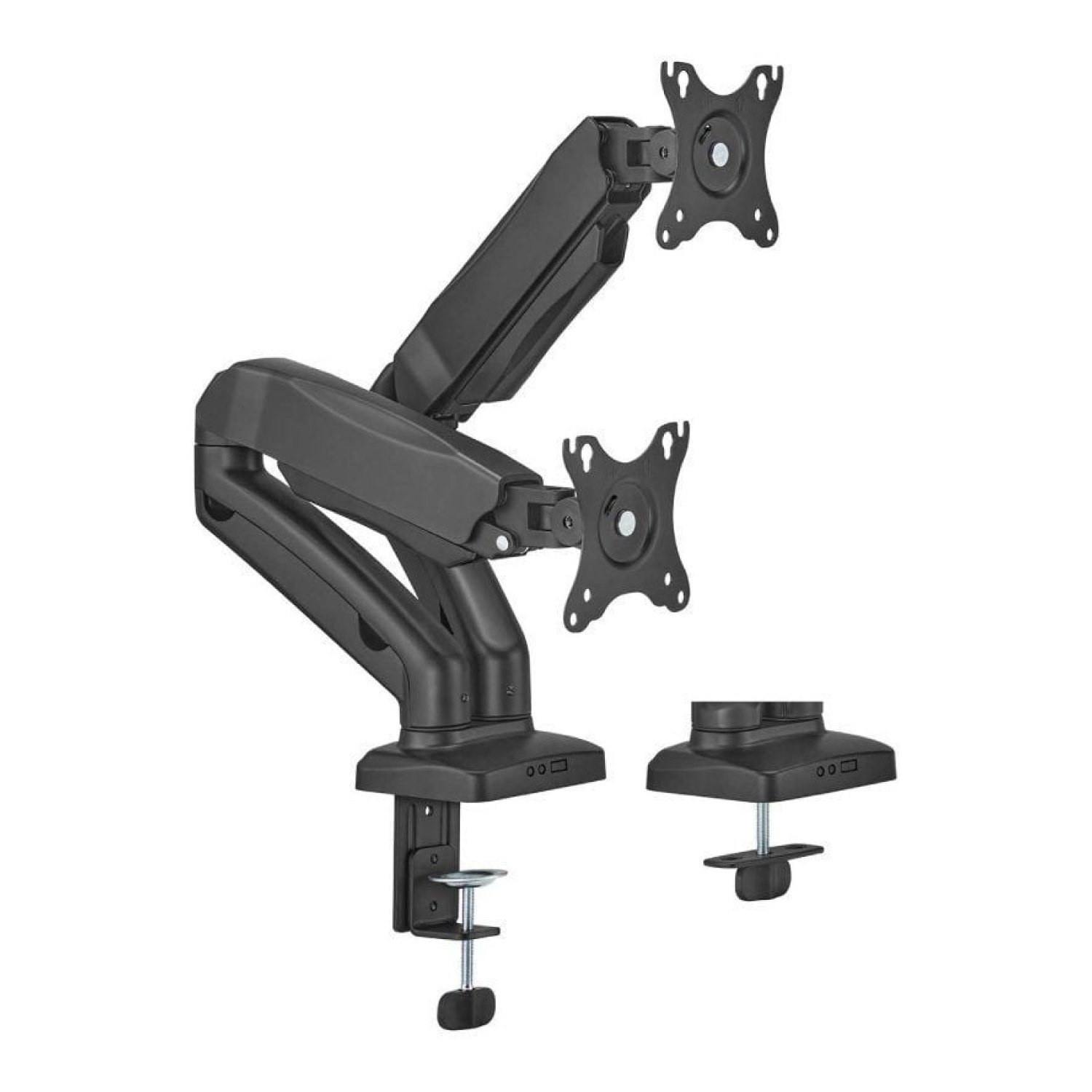 Aisens Soporte Mesa · 2 Monitores/TV · Giratorio e Inclinable · Hasta 9kg