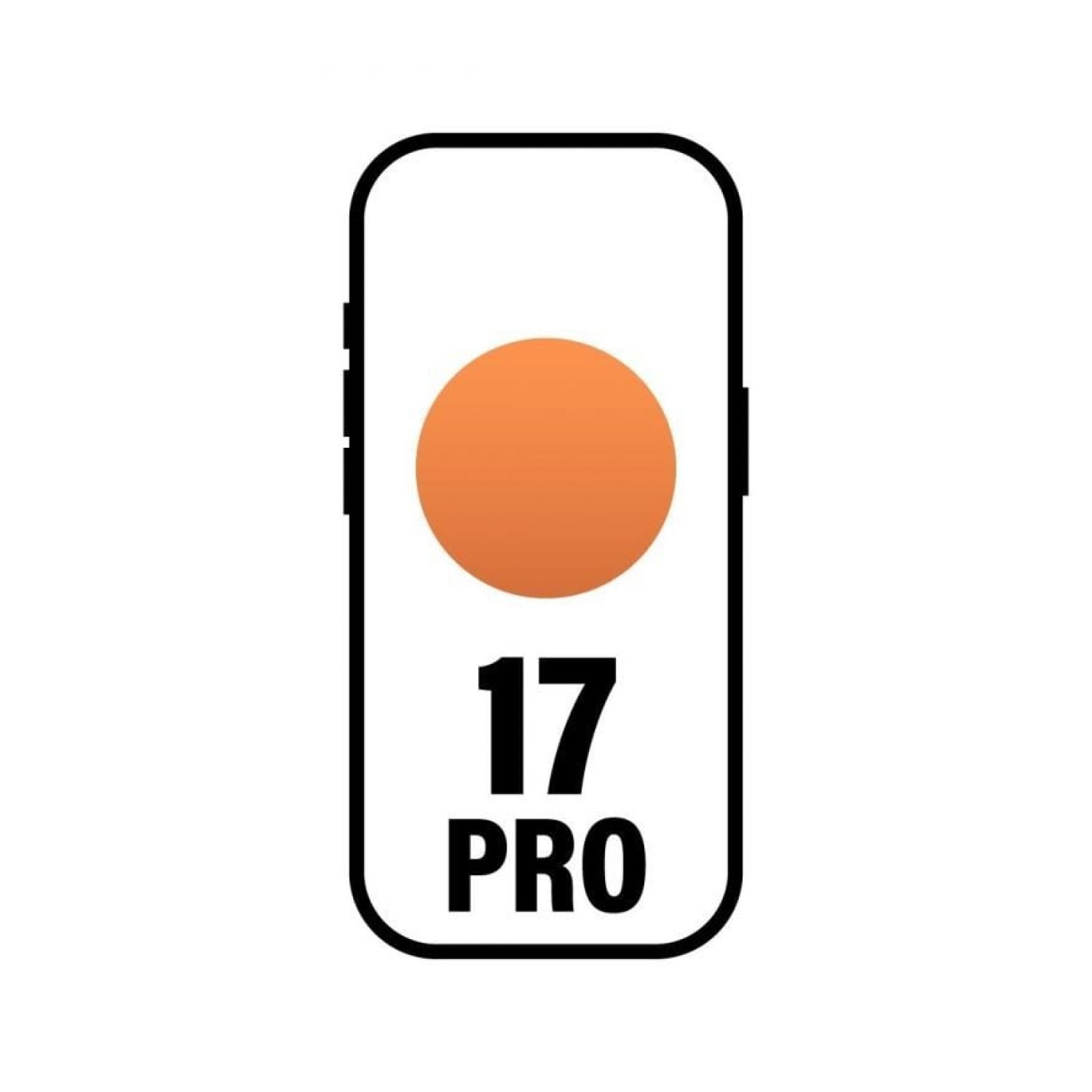 Apple iPhone 17 Pro · 6,3" · 5G · 1TB · Naranja Cósmico