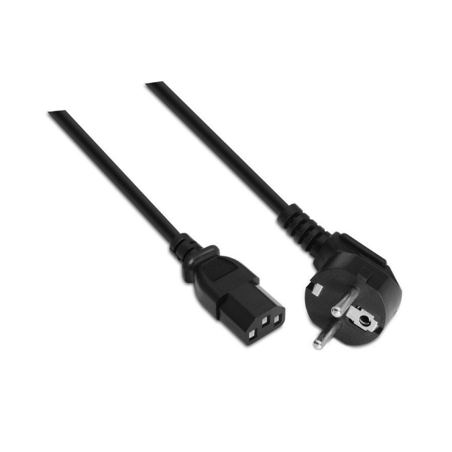Aisens Cable Alimentación · CEE 7-7 a C13 · 1500W · 3m · Negro
