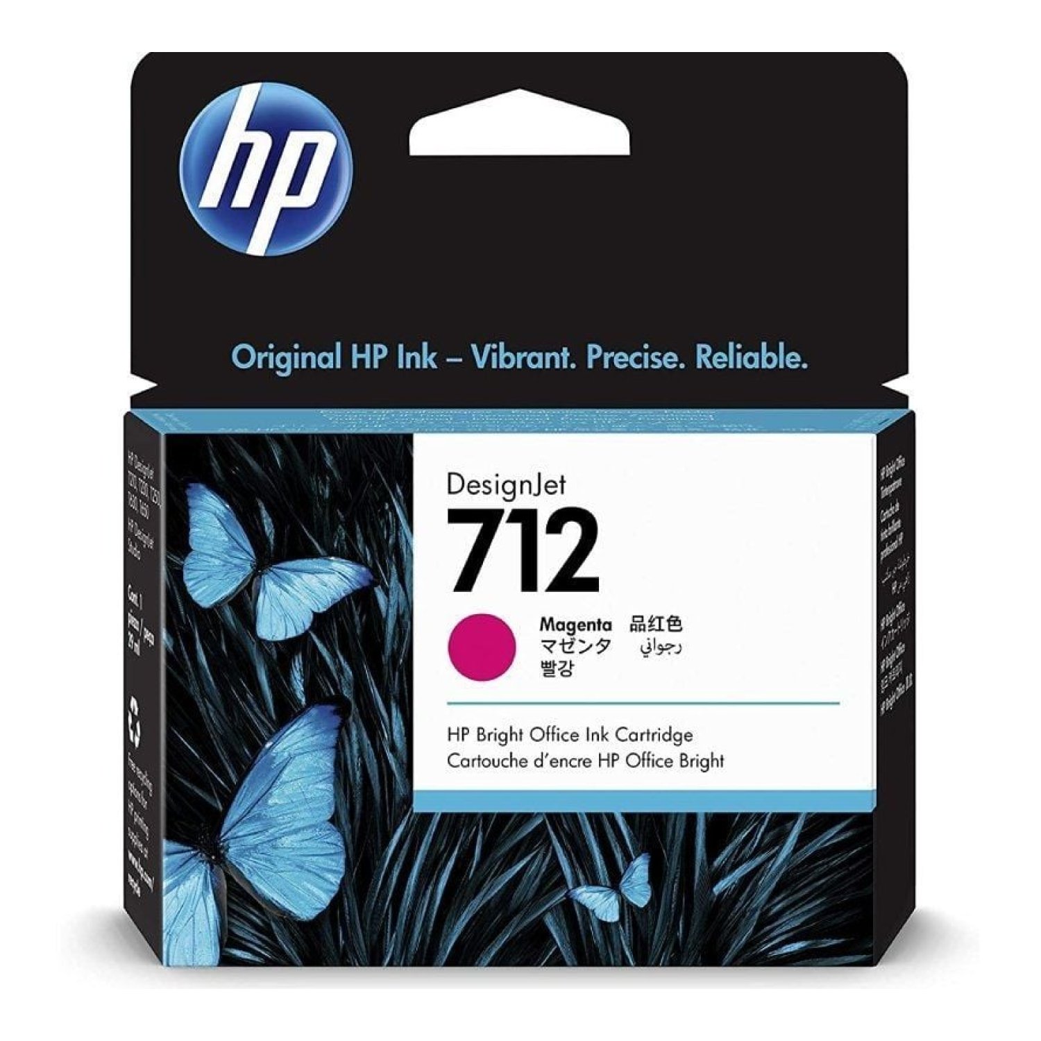 HP Cartucho Tinta Original nº712 · Magenta